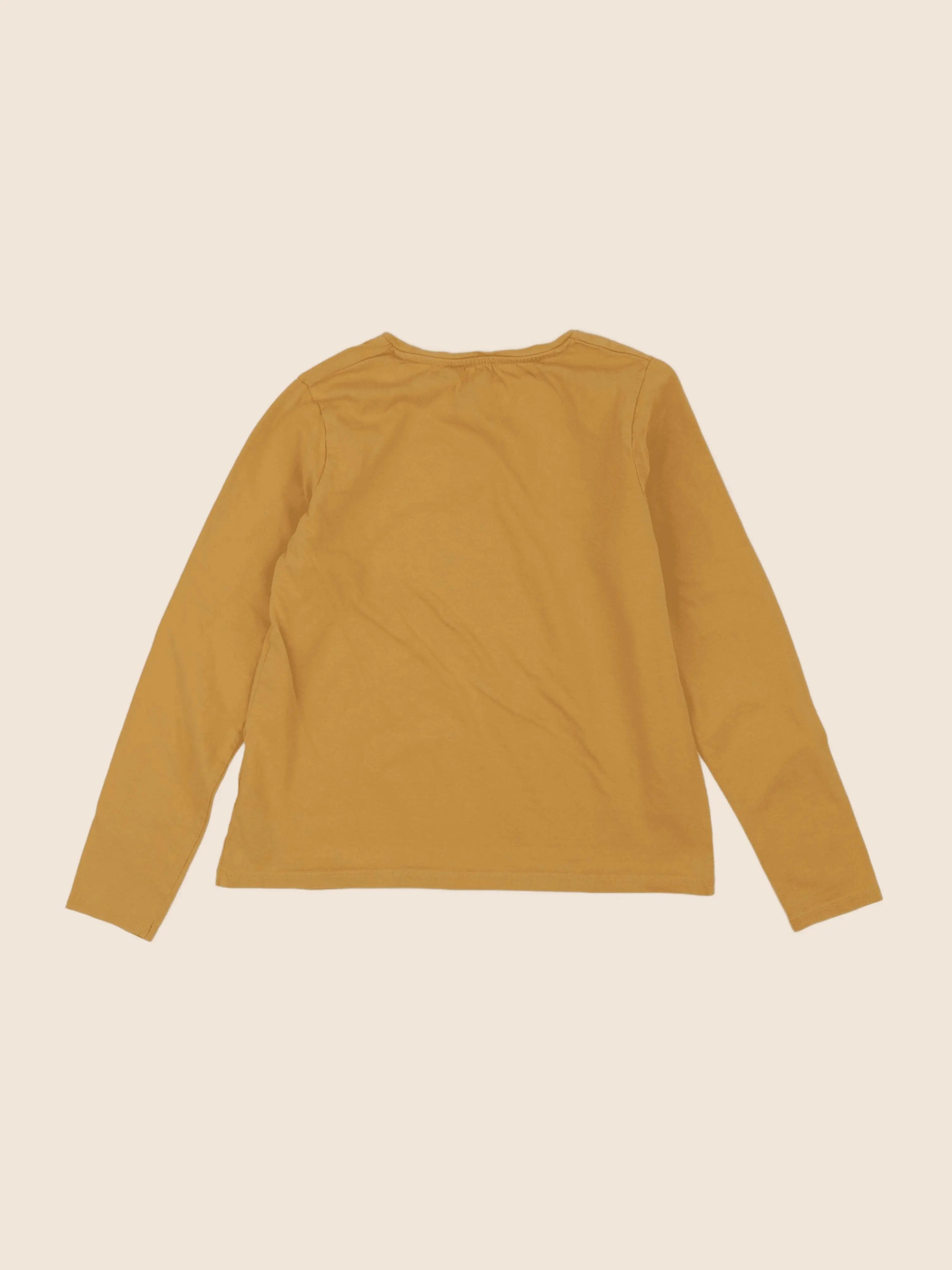 Vertbaudet - tee-shirt jaune - 10 ans