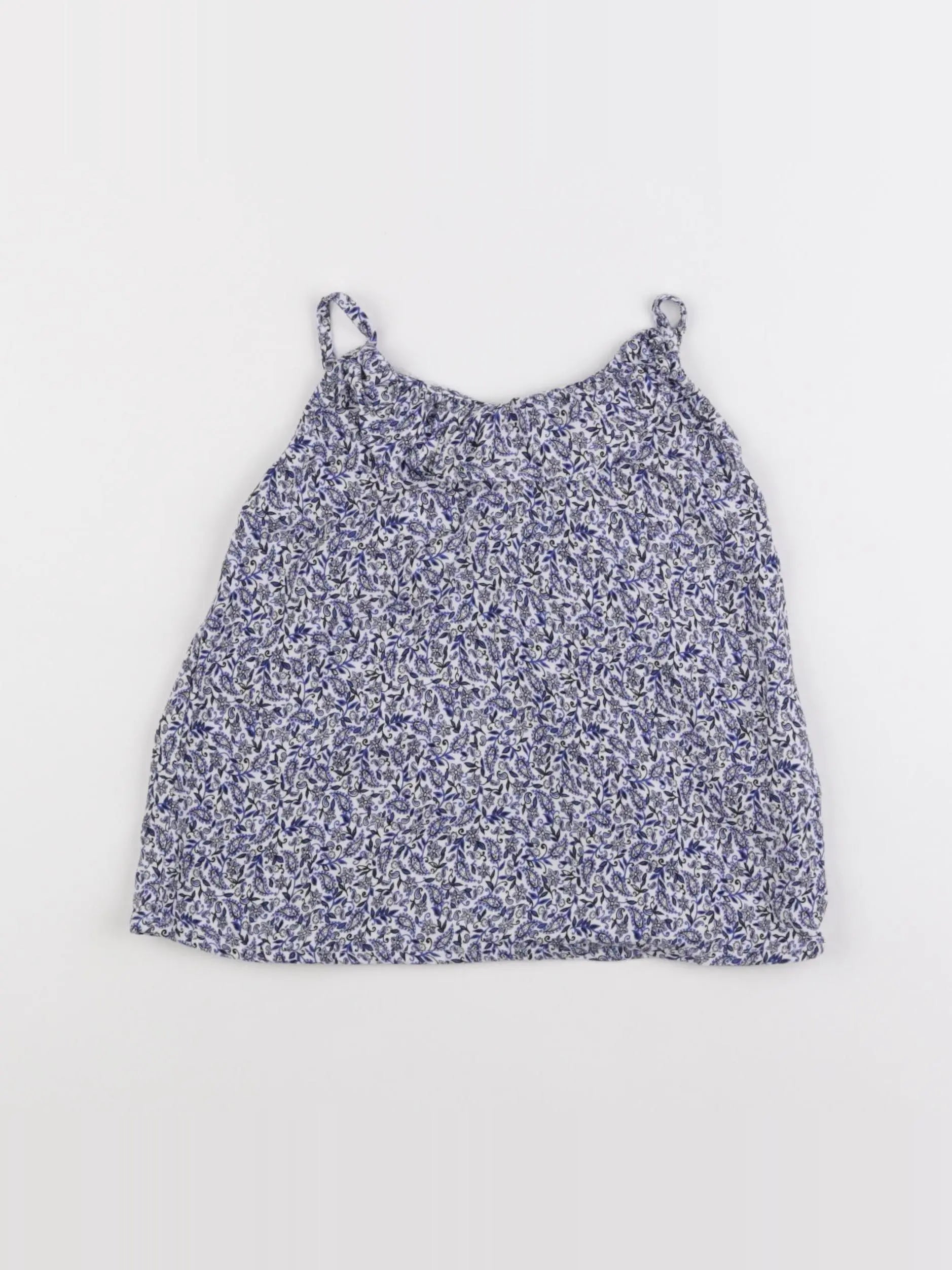 IKKS - blouse bleu - 10 ans