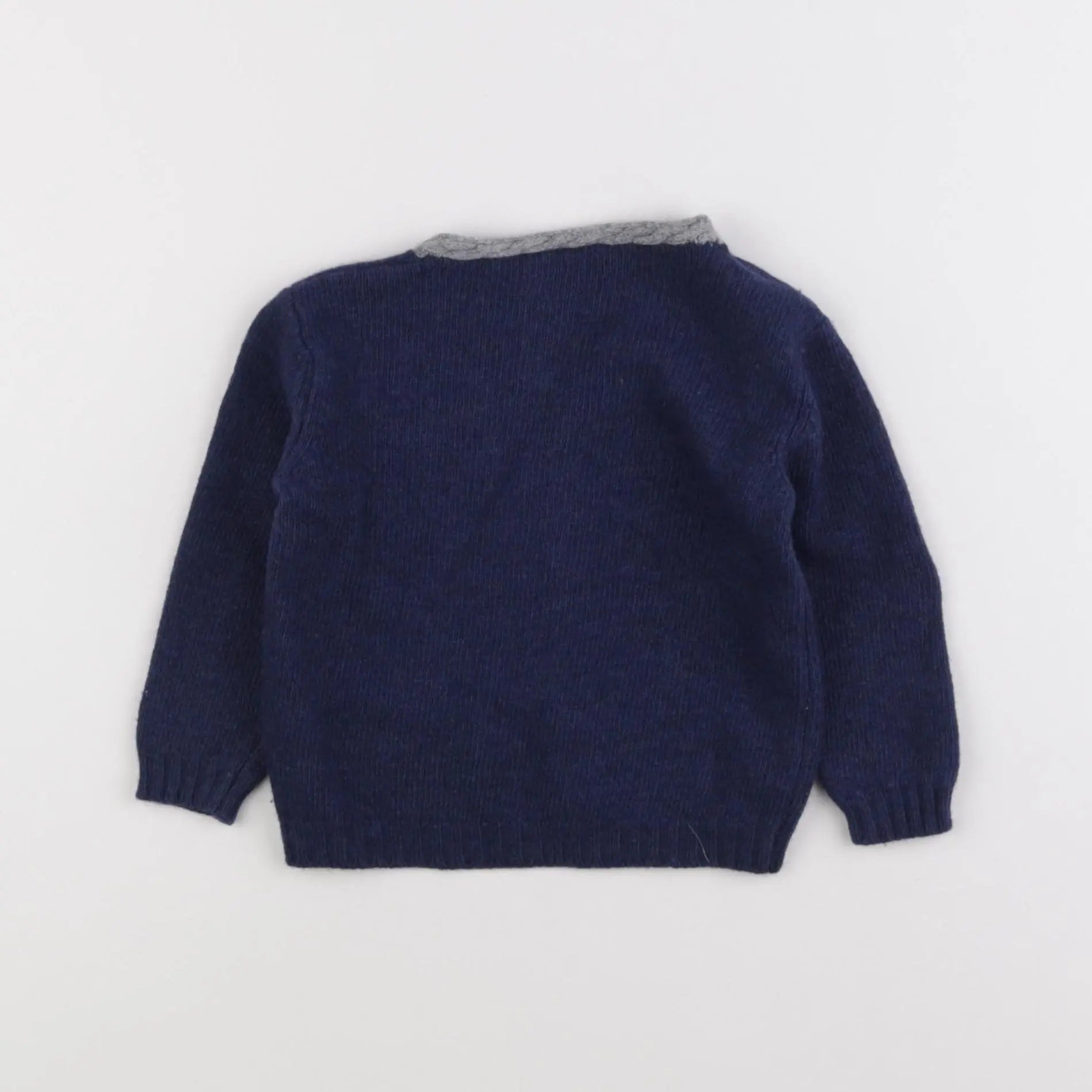 Il Gufo - gilet bleu - 18 mois