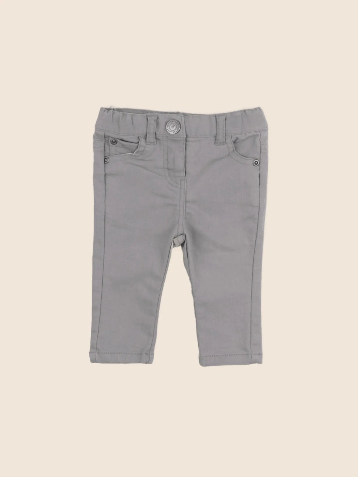 Vertbaudet - jean gris - 3 mois