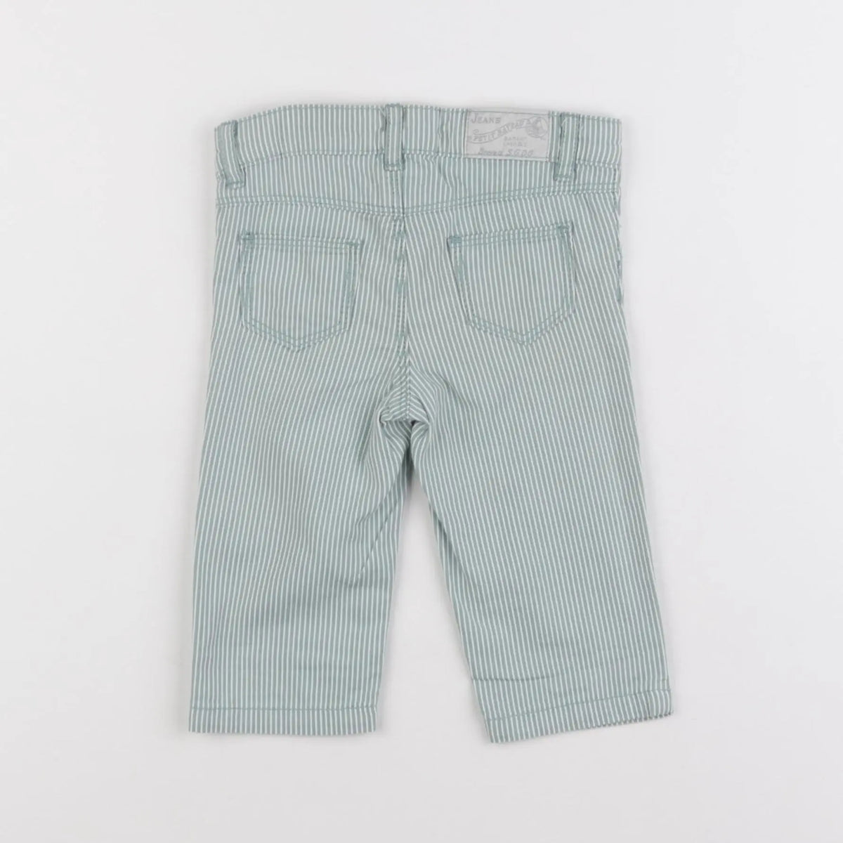 Petit Bateau - pantalon vert - 6 mois