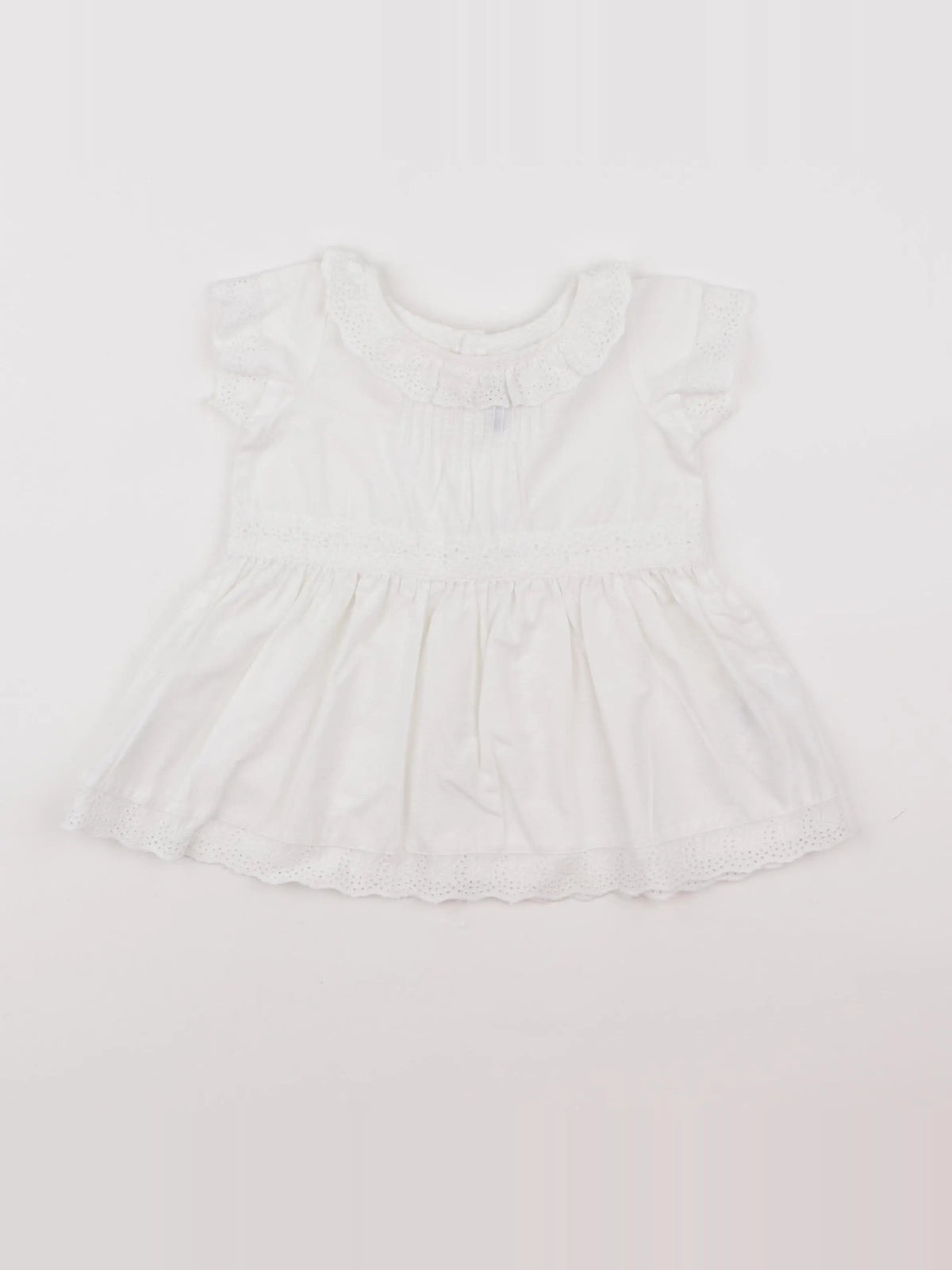 Jacadi - robe blanc - 12 mois