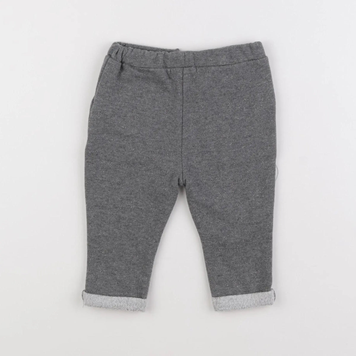 Vertbaudet - pantalon gris - 12 mois