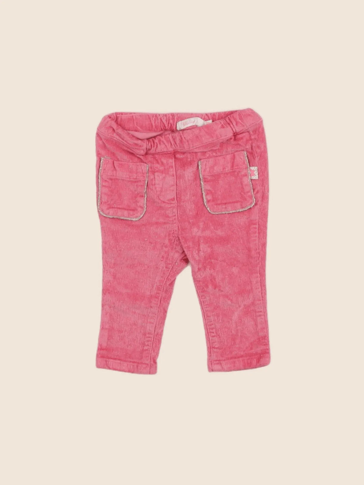 Billie Blush - pantalon rose - 6 mois