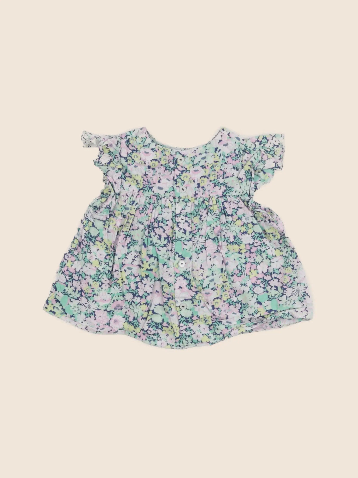 Jacadi - blouse liberty multicolore - 12 mois