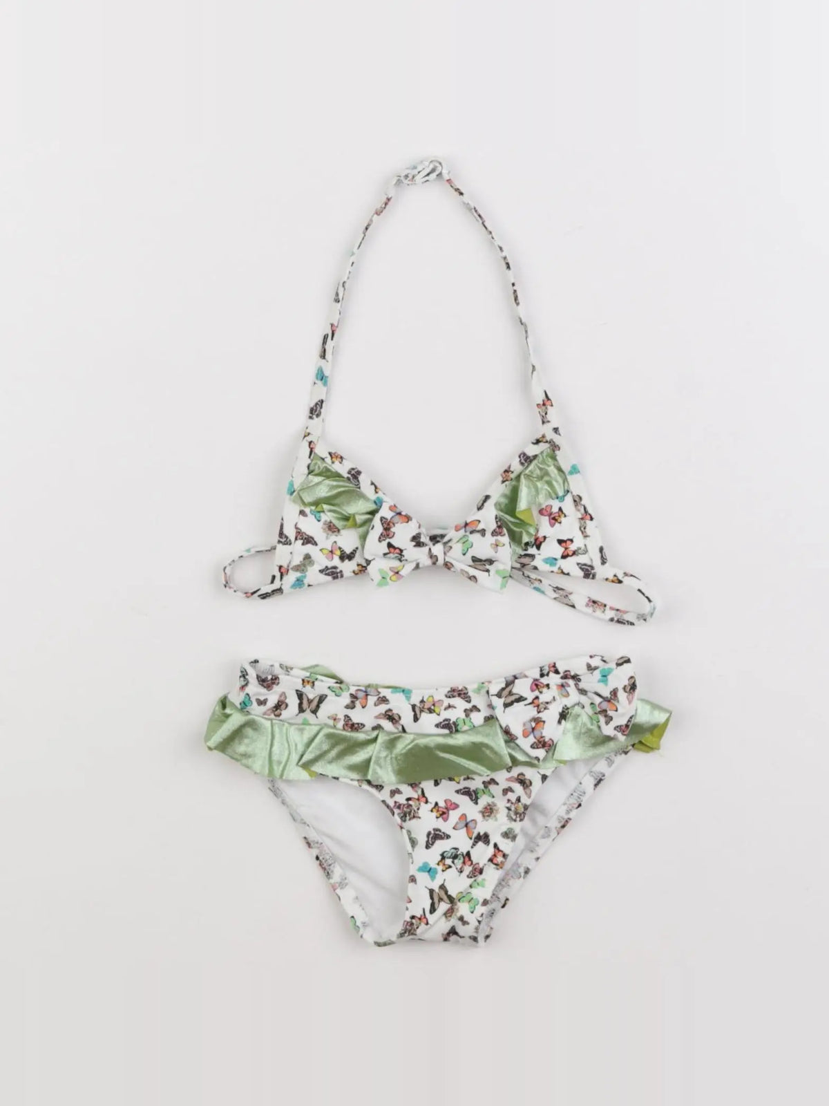 Kiwi - maillot de bain blanc, vert - 18 mois à 2 ans