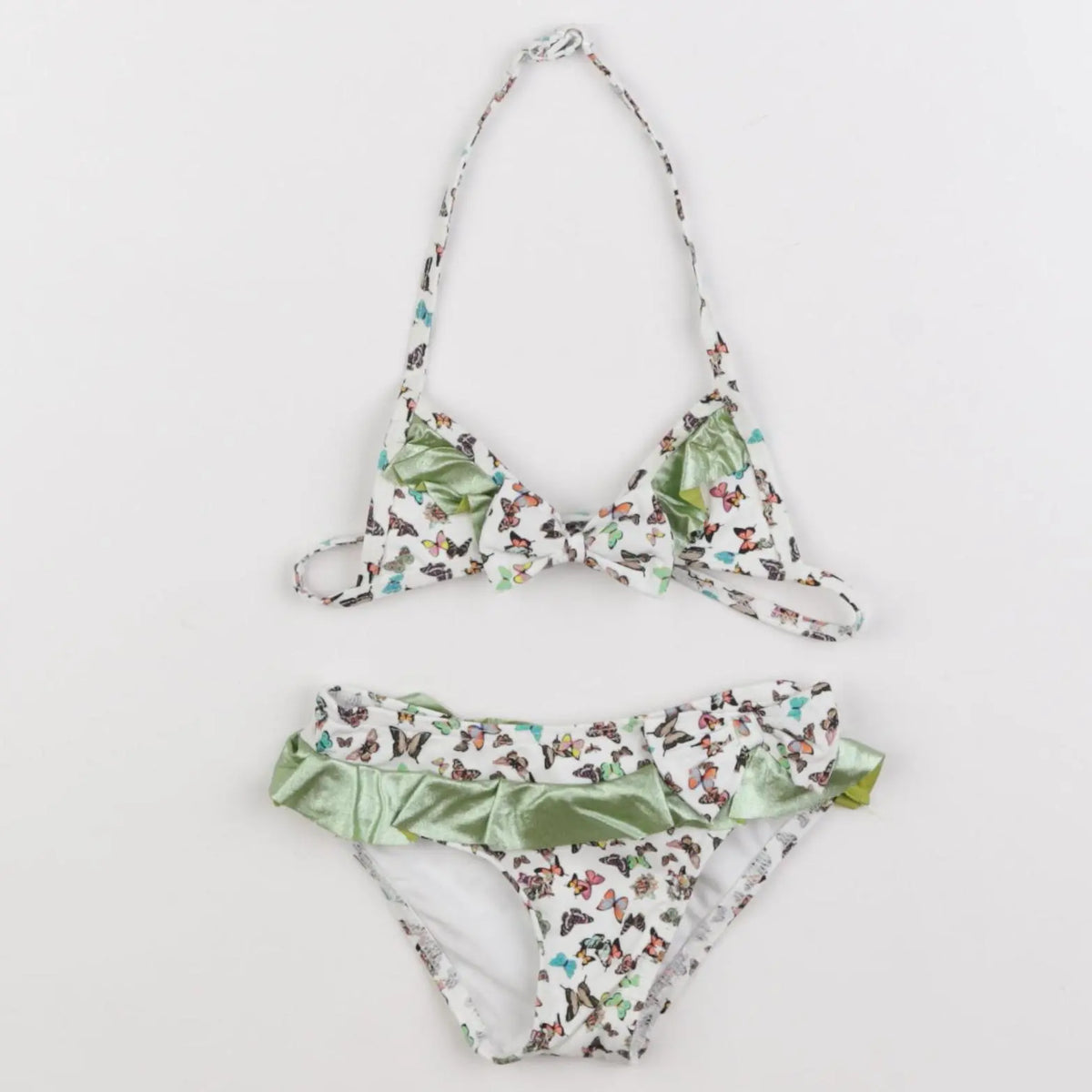 Kiwi - maillot de bain blanc, vert - 18 mois à 2 ans