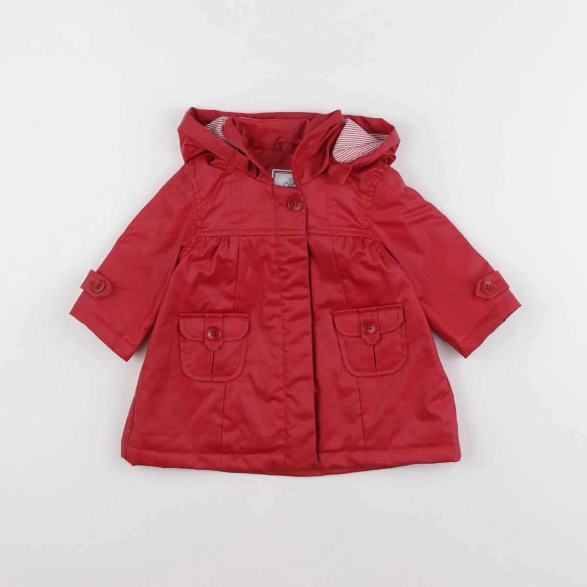 Jacadi - imperméable rouge - 6 mois