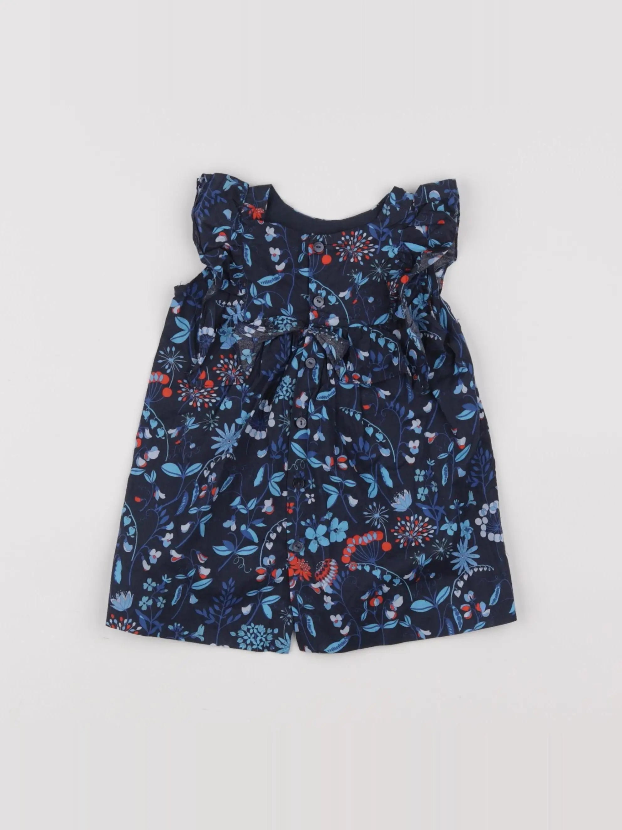 Jacadi - robe bleu - 6 mois