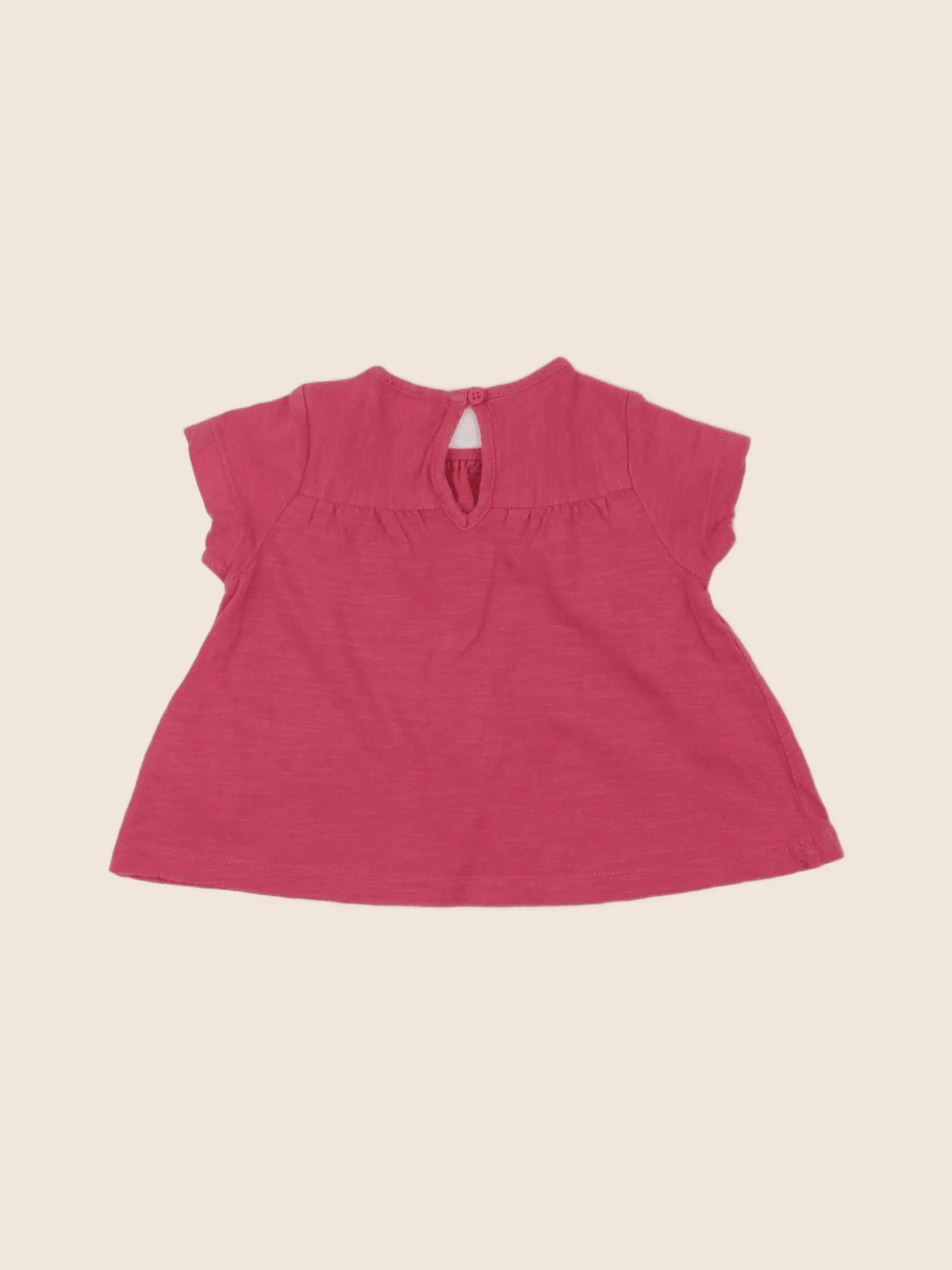 Boutchou - tee-shirt rose - 6 mois