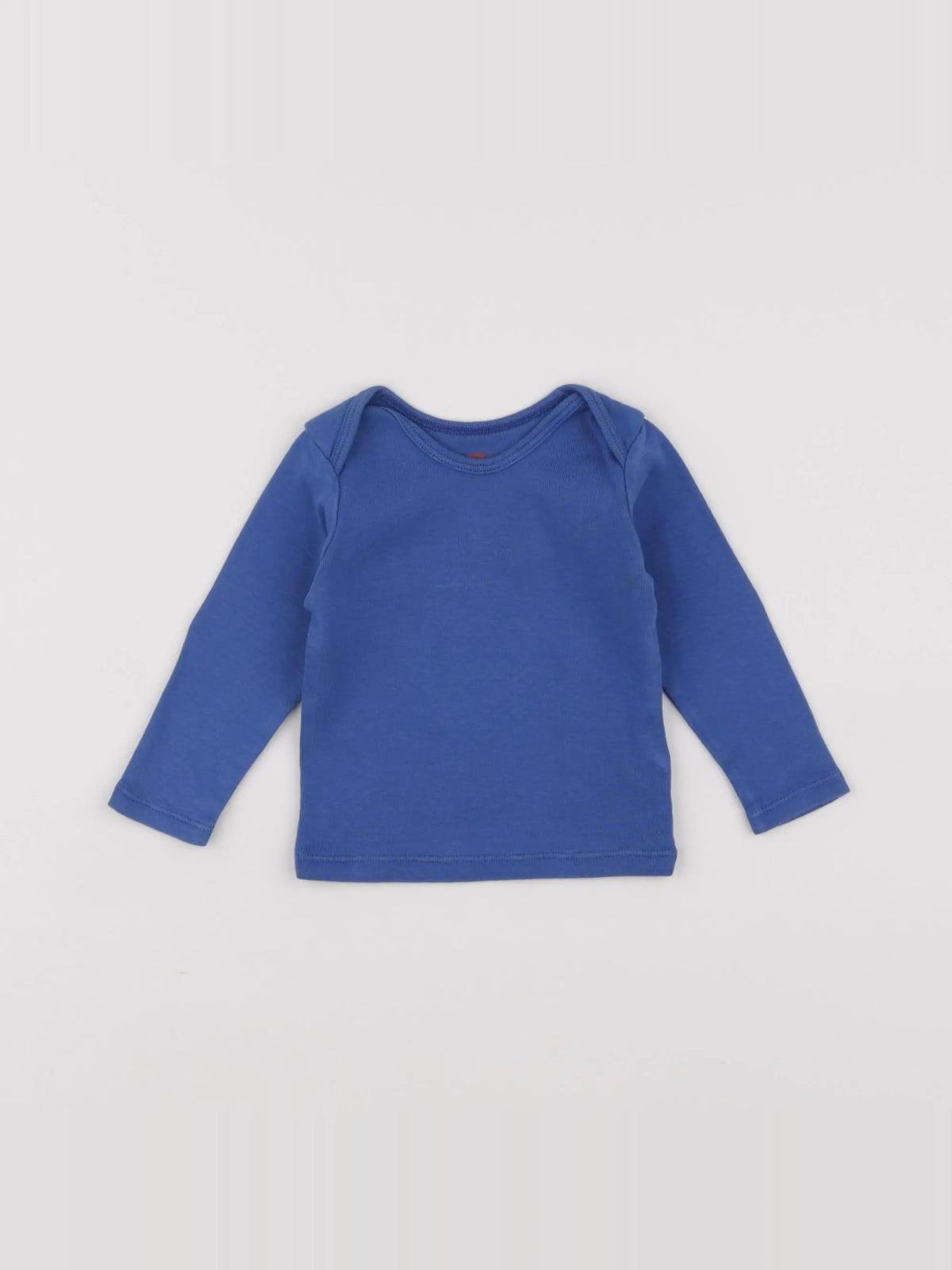 Bonton - tee-shirt bleu - 6 mois