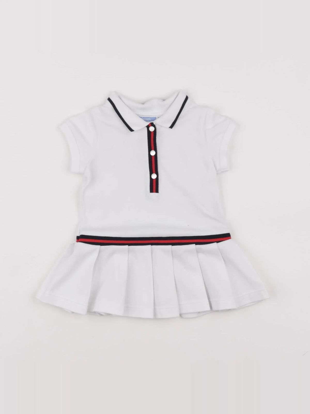 Jacadi - robe blanc - 6 mois