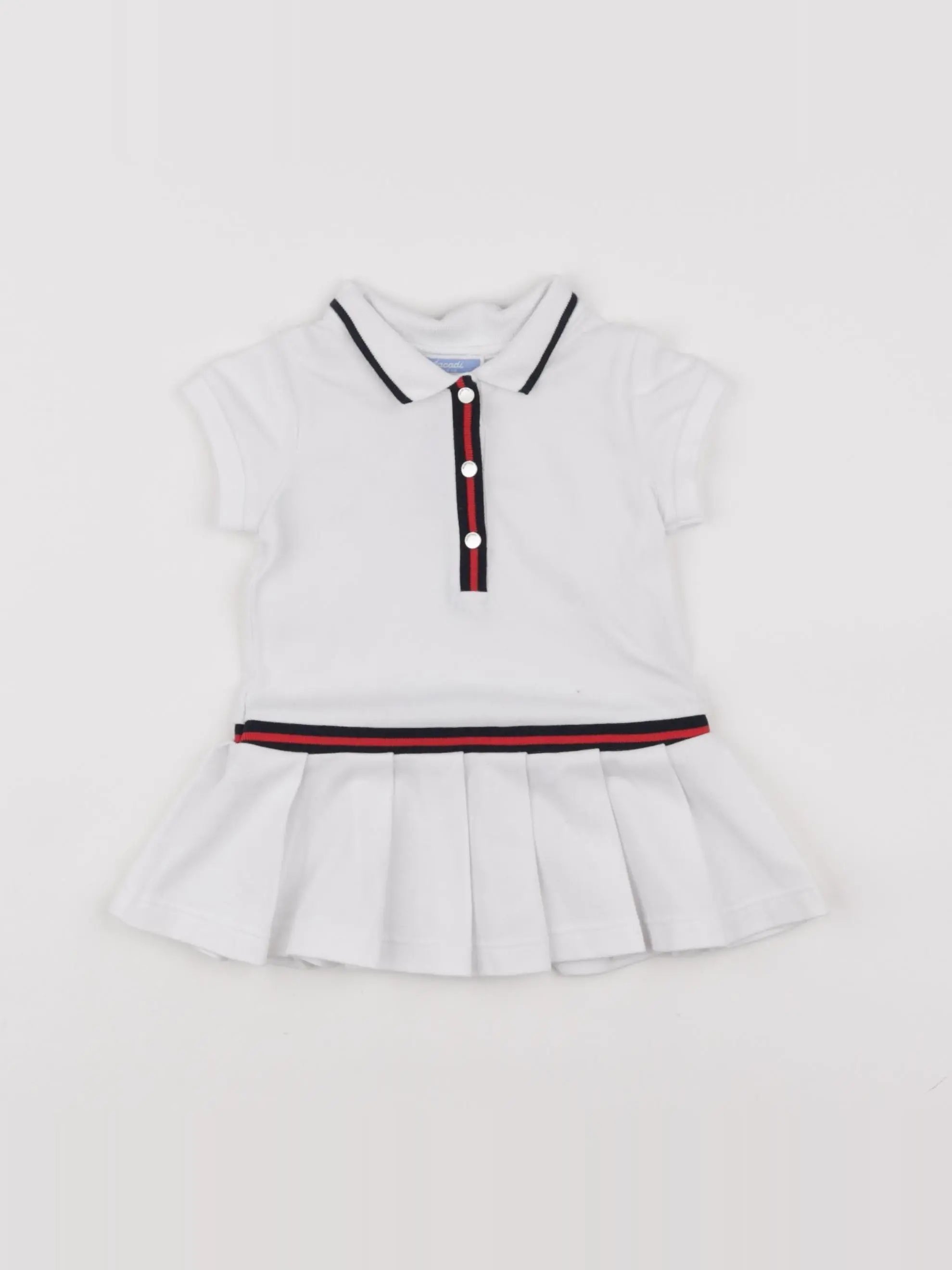 Jacadi - robe blanc - 6 mois