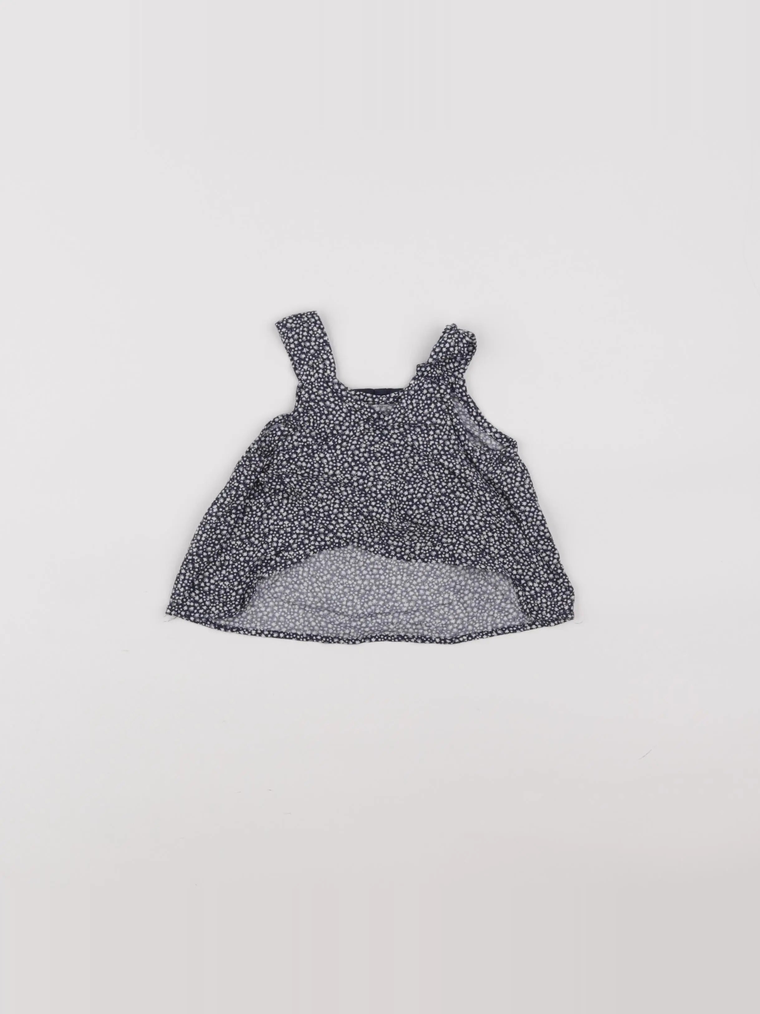 IKKS - blouse bleu - 6 mois