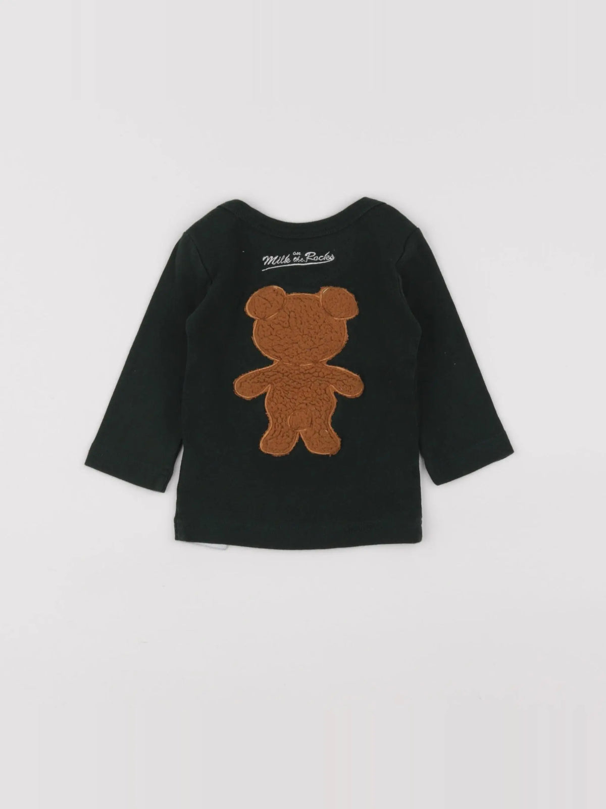 Milk on the rocks - tee-shirt vert - 6 mois