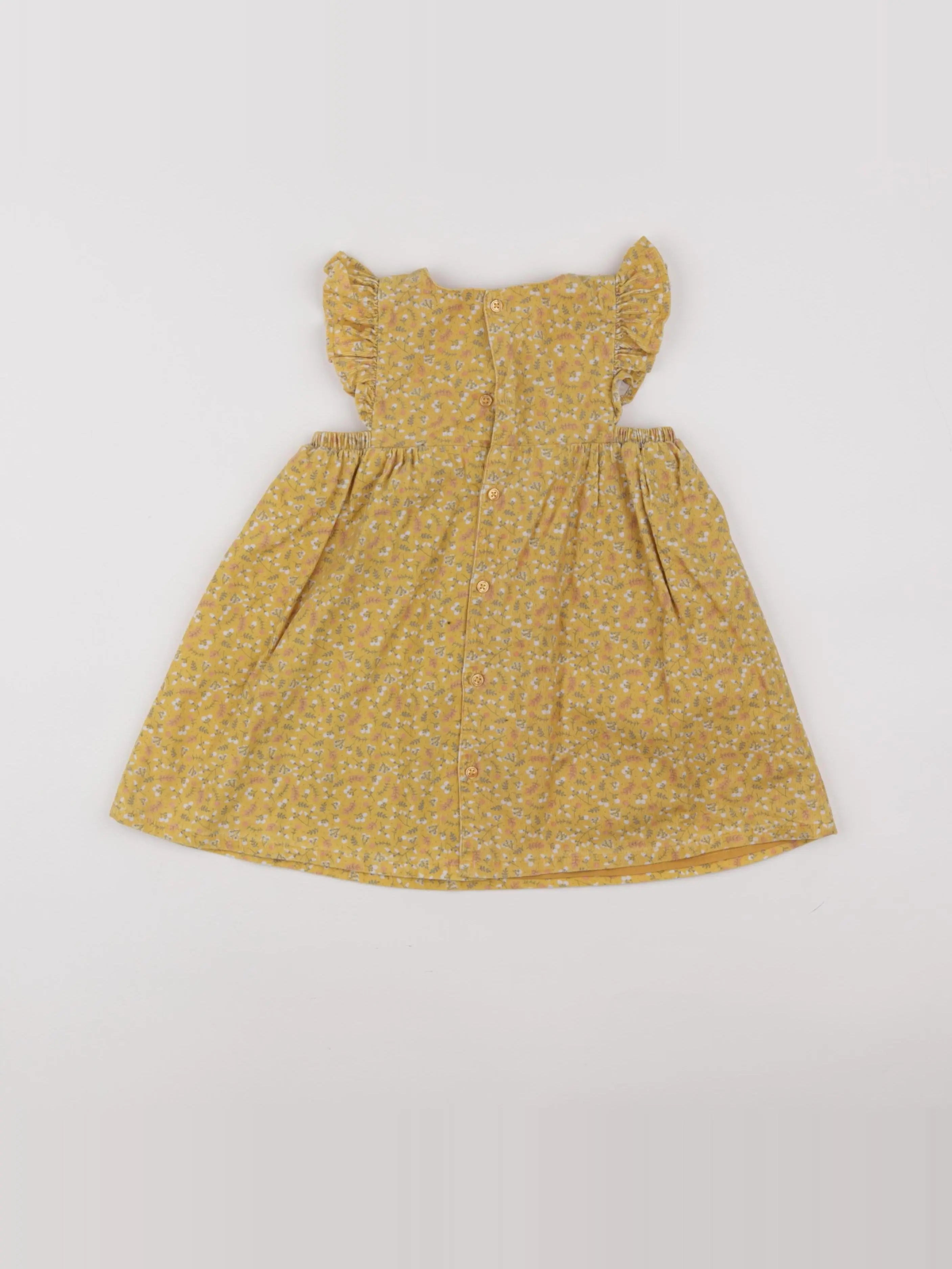 Boutchou - robe jaune - 12 mois