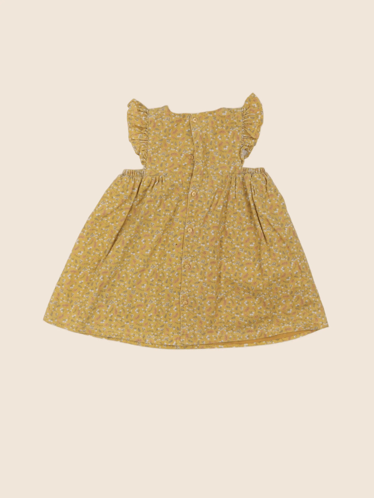 Boutchou - robe jaune - 12 mois