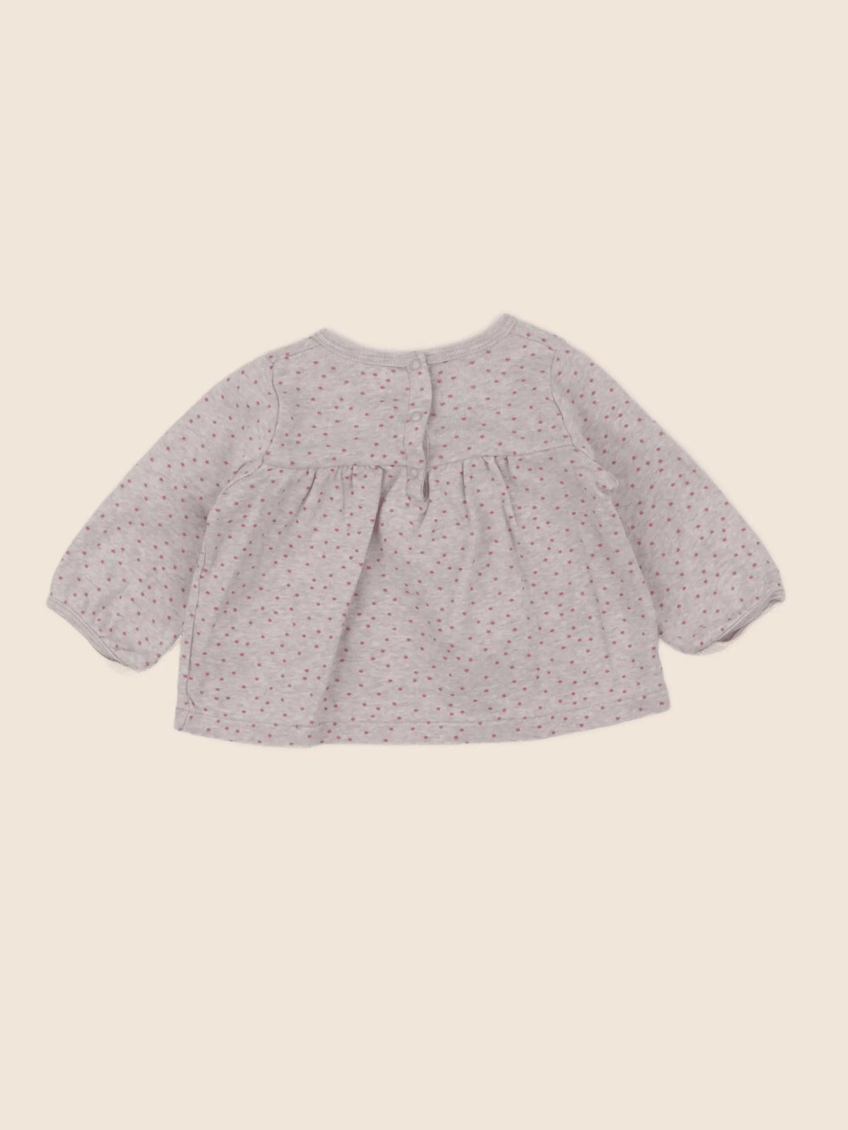 Petit Bateau - tee-shirt beige - 6 mois