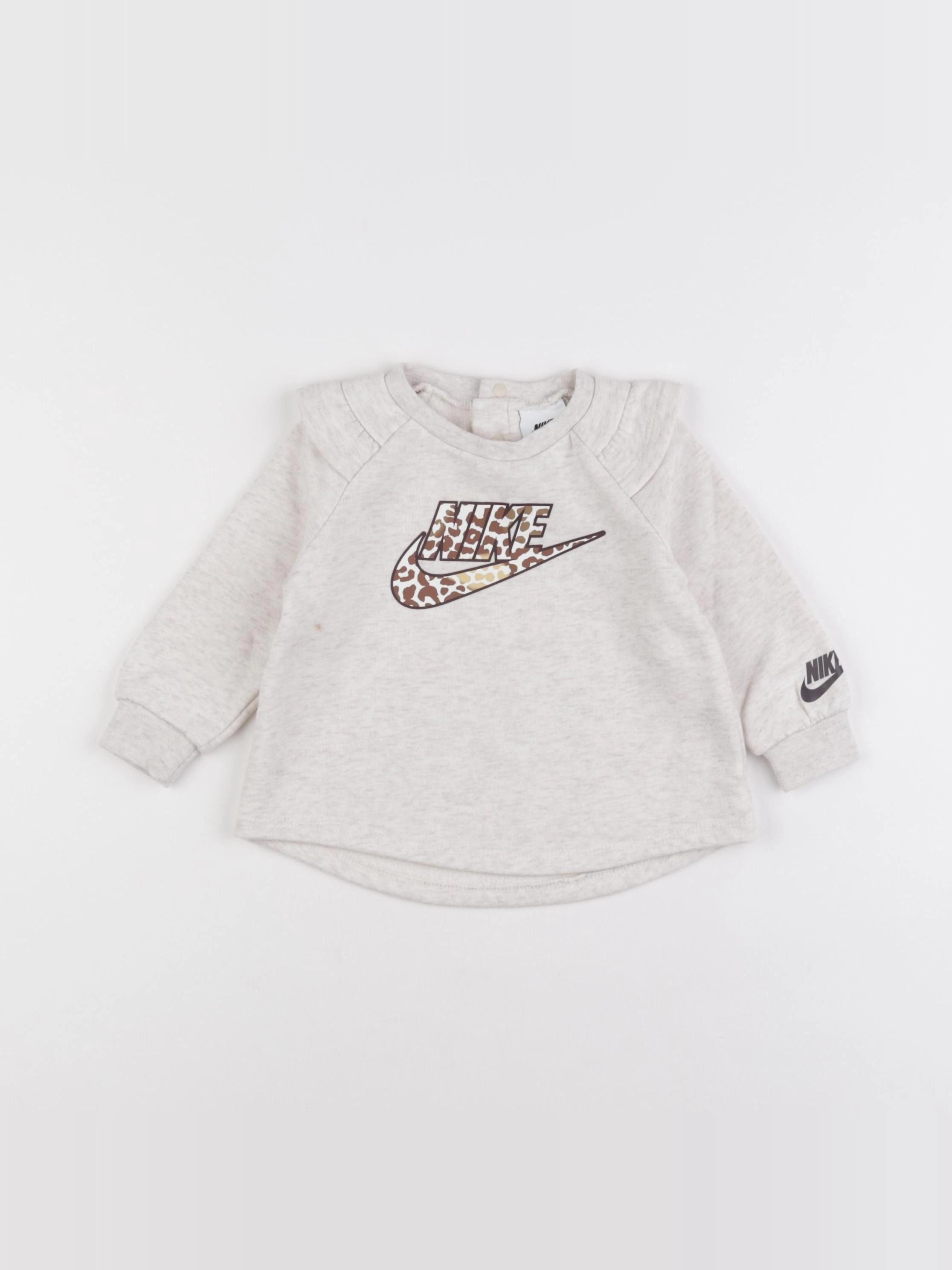 Nike - sweat beige - 12 mois