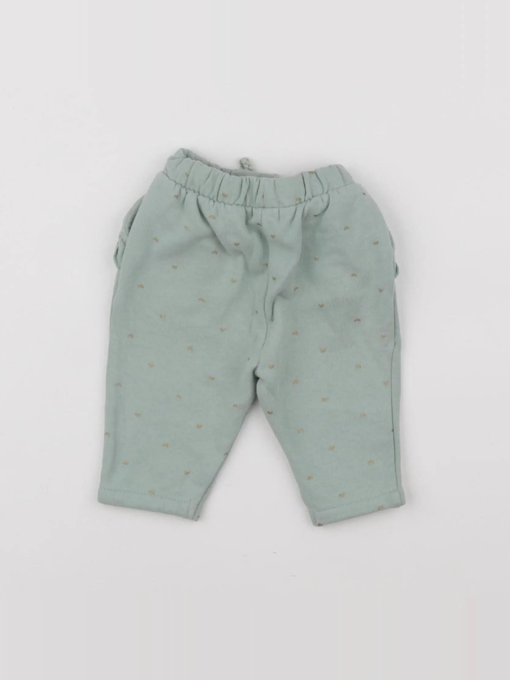 Vertbaudet - pantalon vert - 3 mois