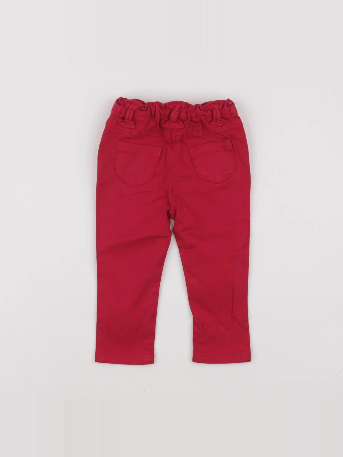 Tape à l'oeil - pantalon rouge - 9 mois