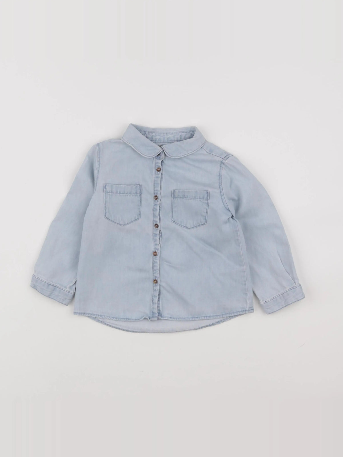 Zara - chemise bleu - 18/24 mois