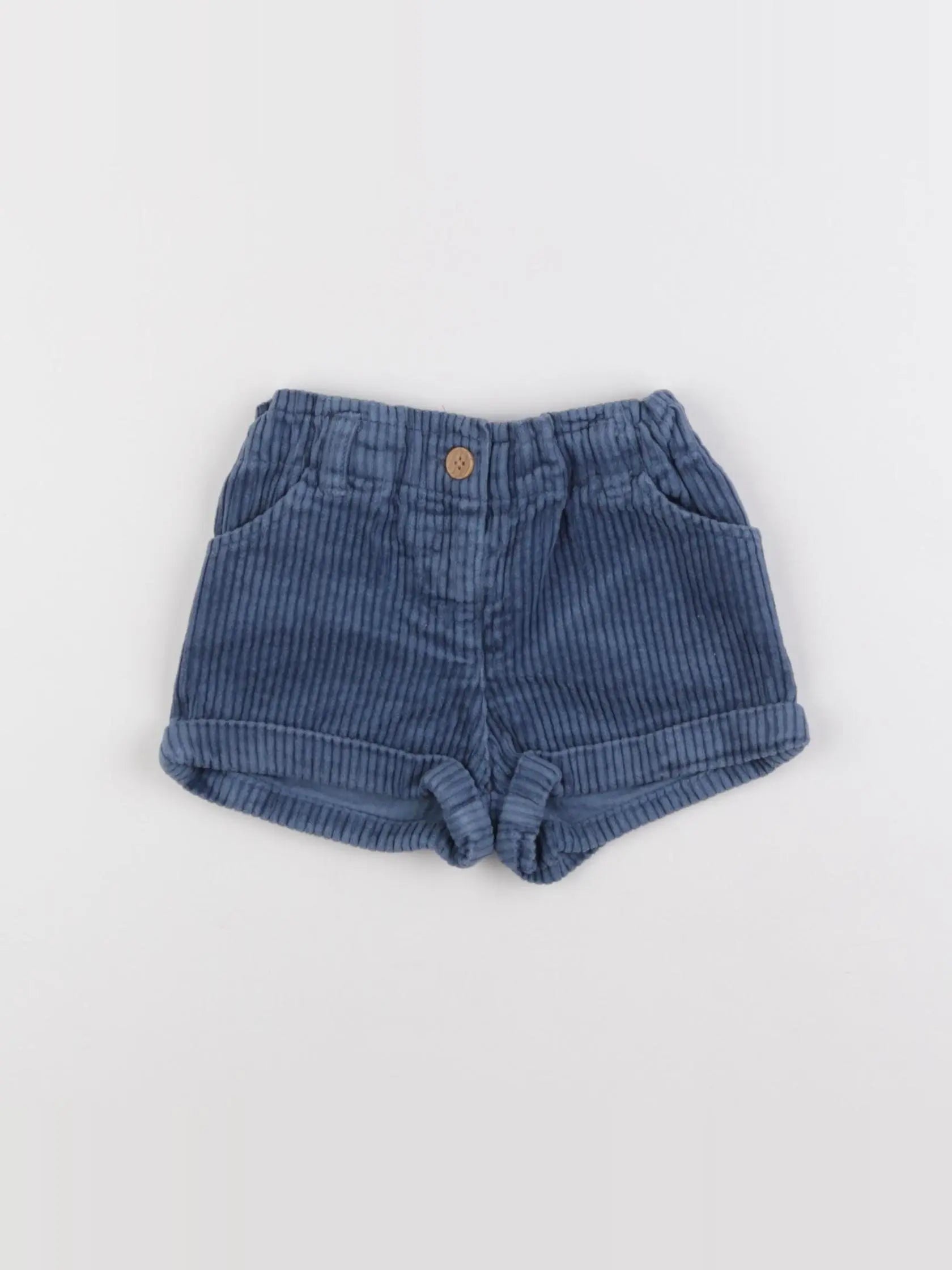 Tape à l'oeil - short bleu - 12 mois