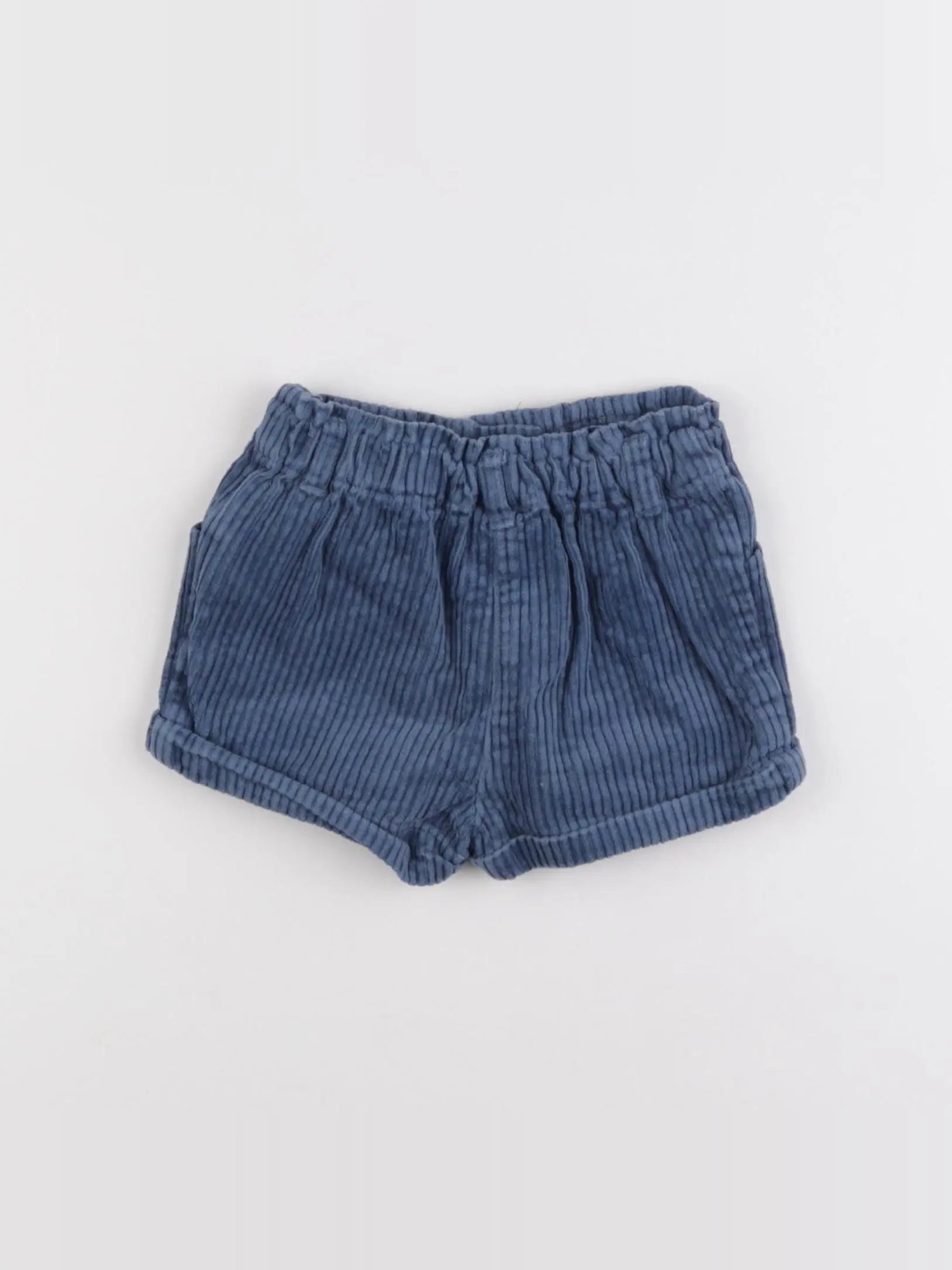 Tape à l'oeil - short bleu - 12 mois