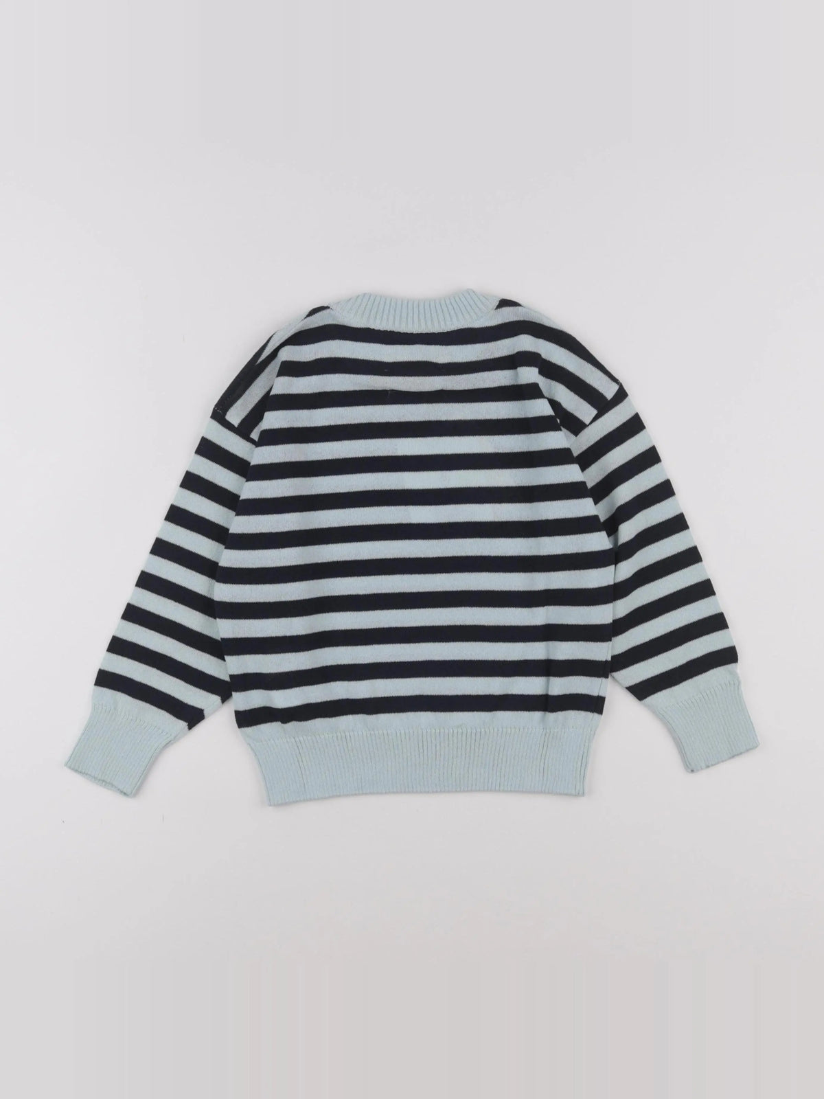 Pull Stripes Bull Bleu