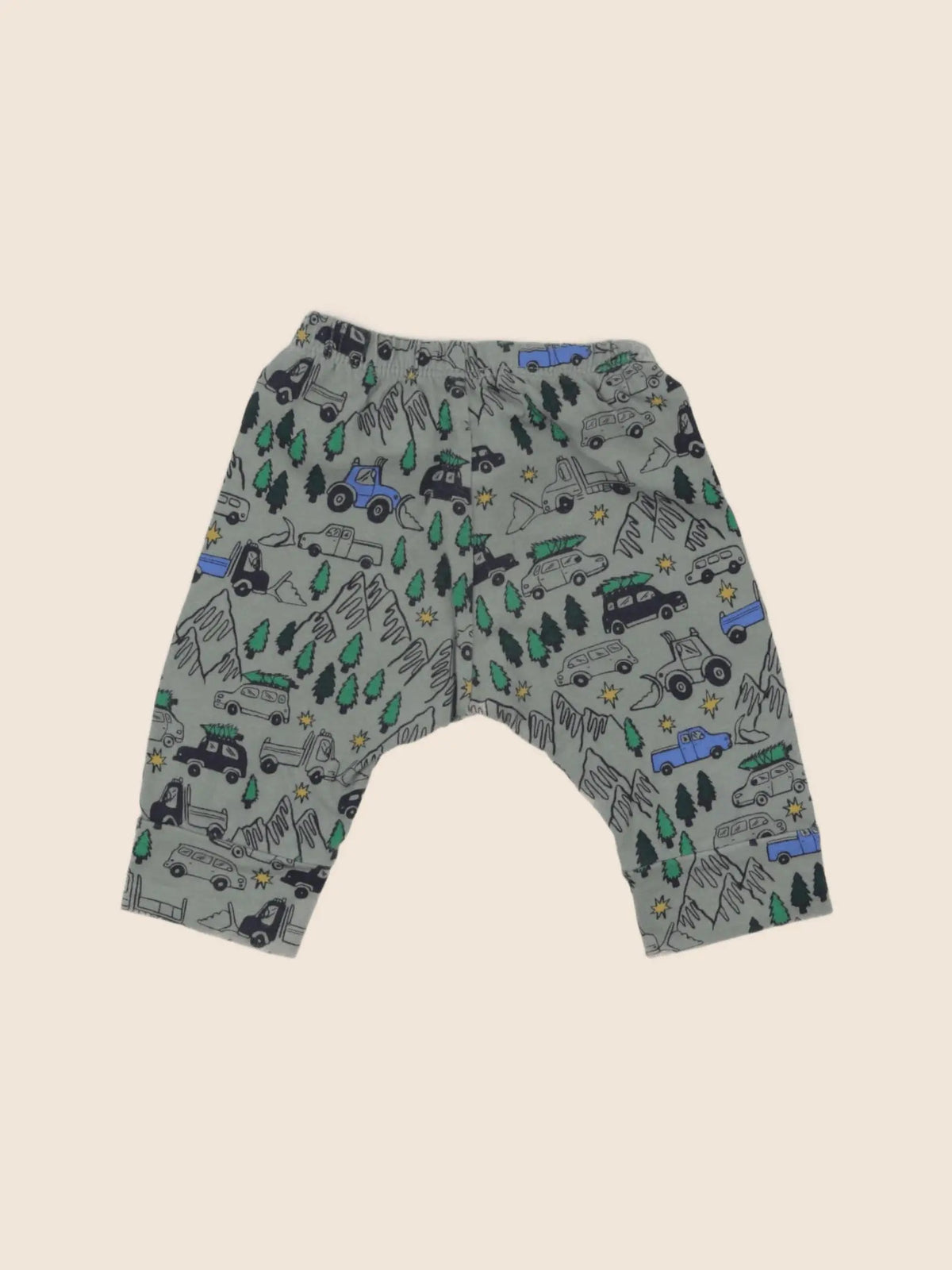 GAP - pantalon vert - 3/6 mois