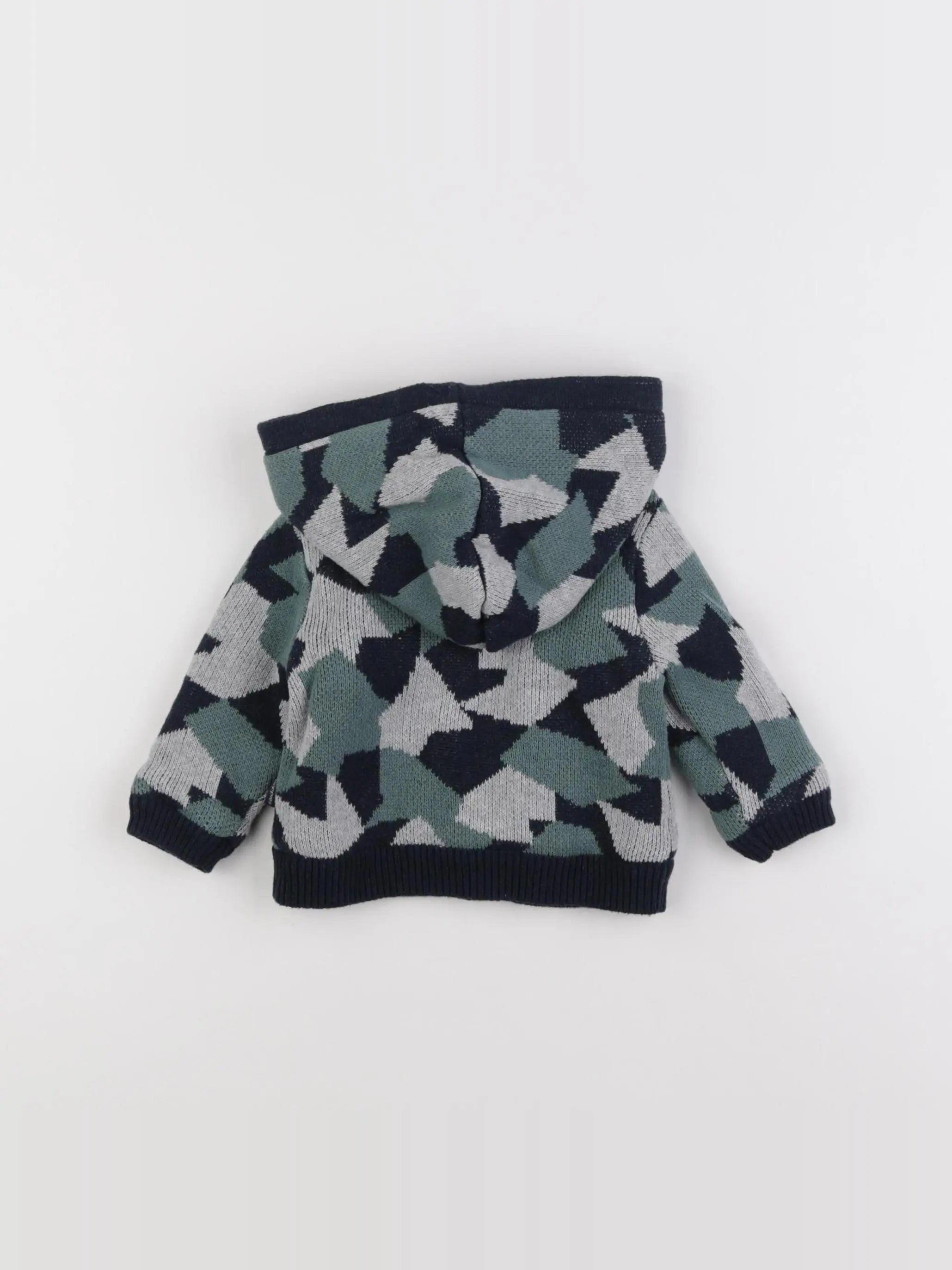 Noppies - veste doublé bleu, vert - 3 mois