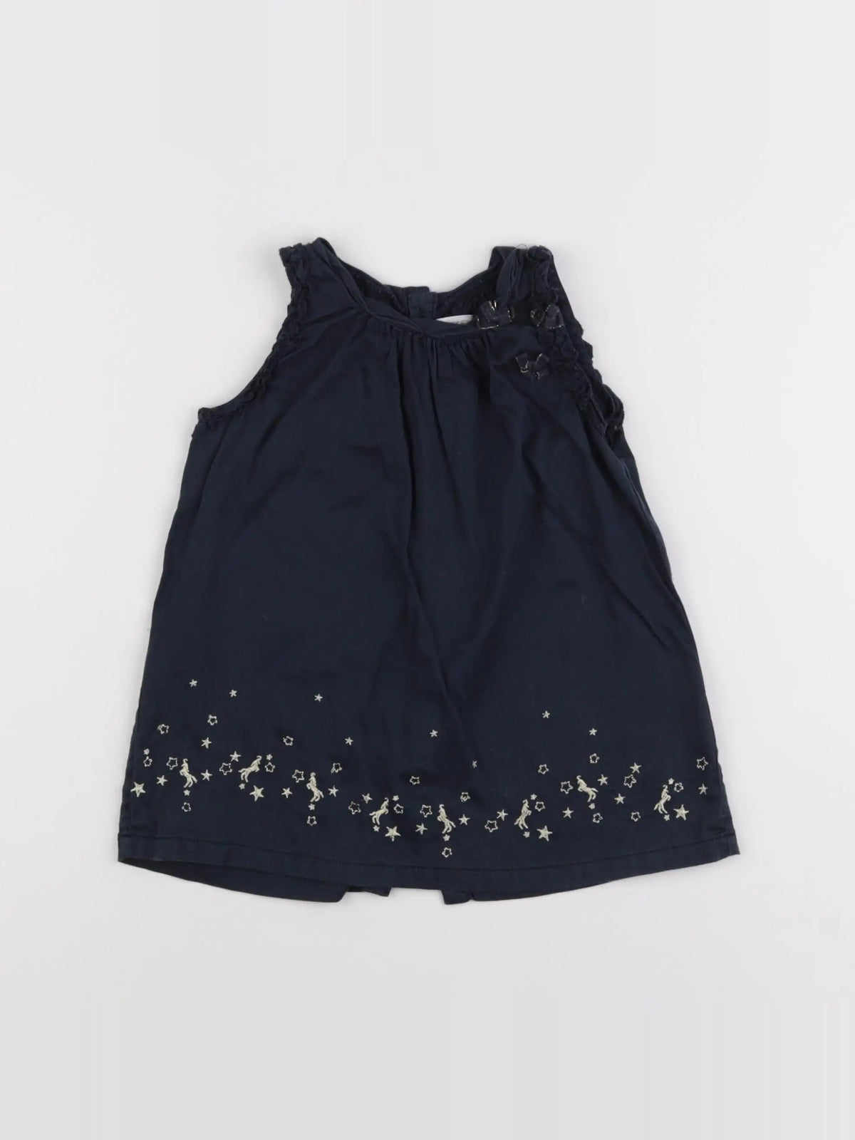 IKKS - robe bleu - 12 mois