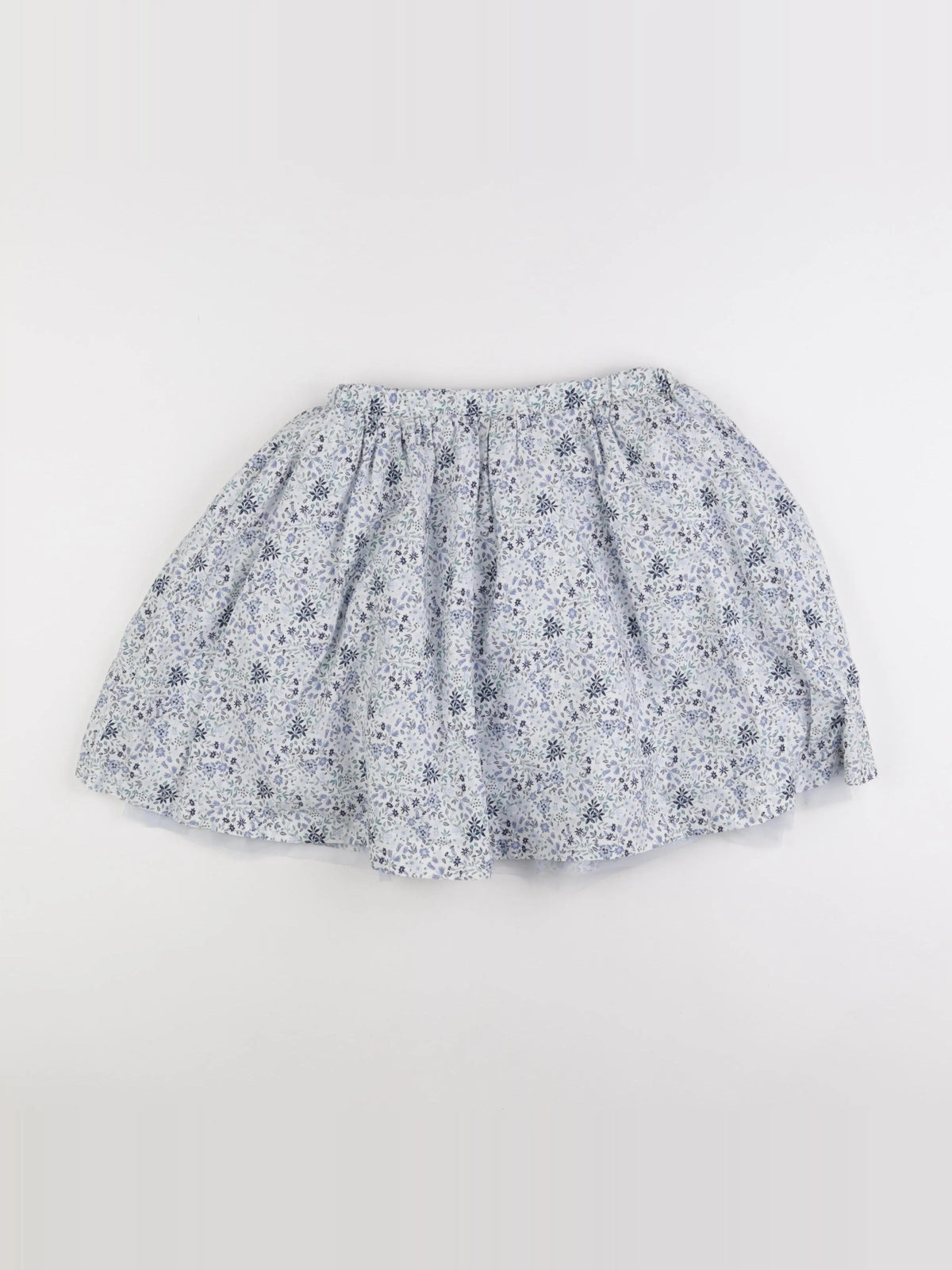 Vertbaudet - jupe bleu, blanc - 12 ans