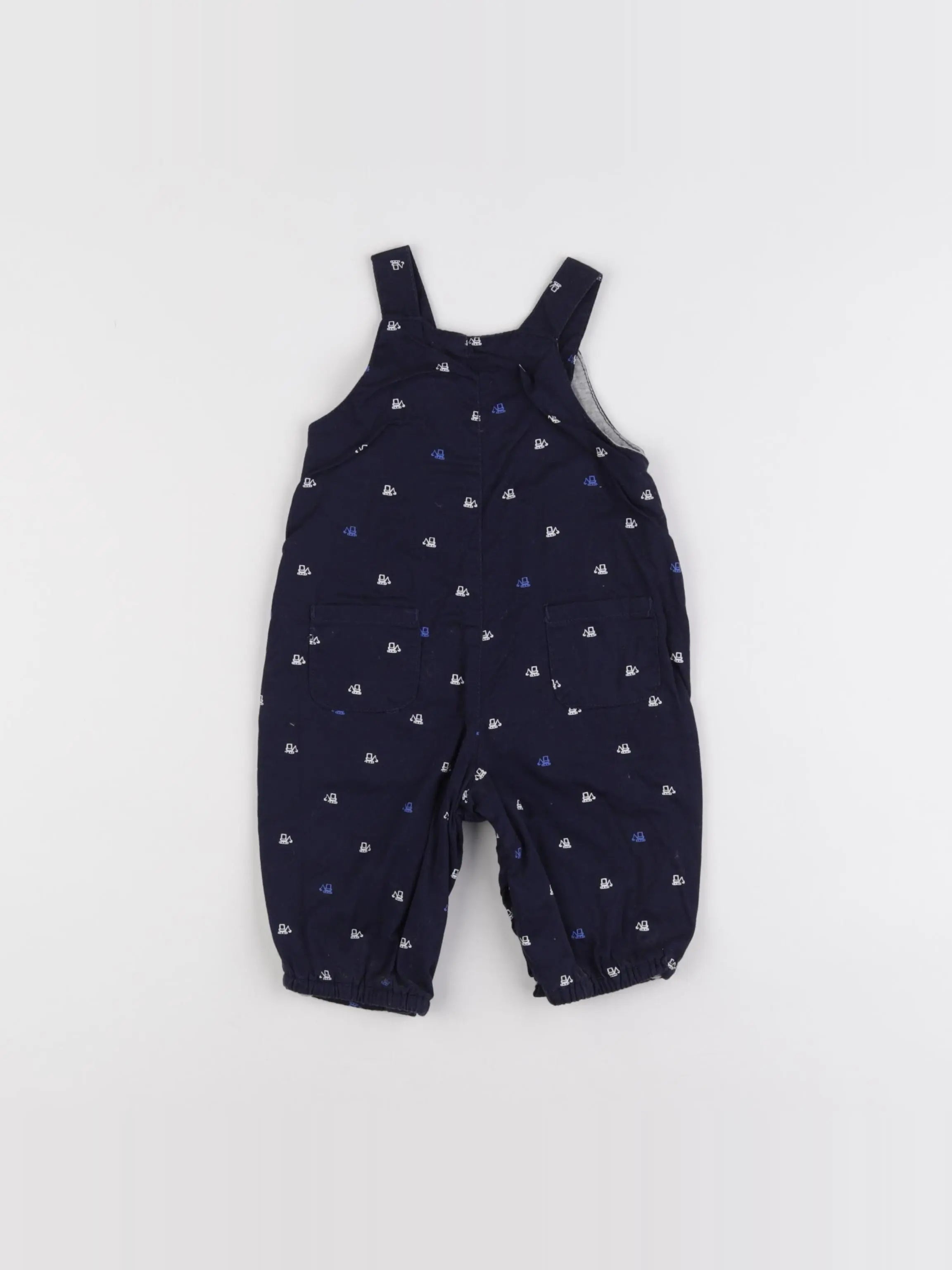 Boutchou - salopette bleu - 3 mois