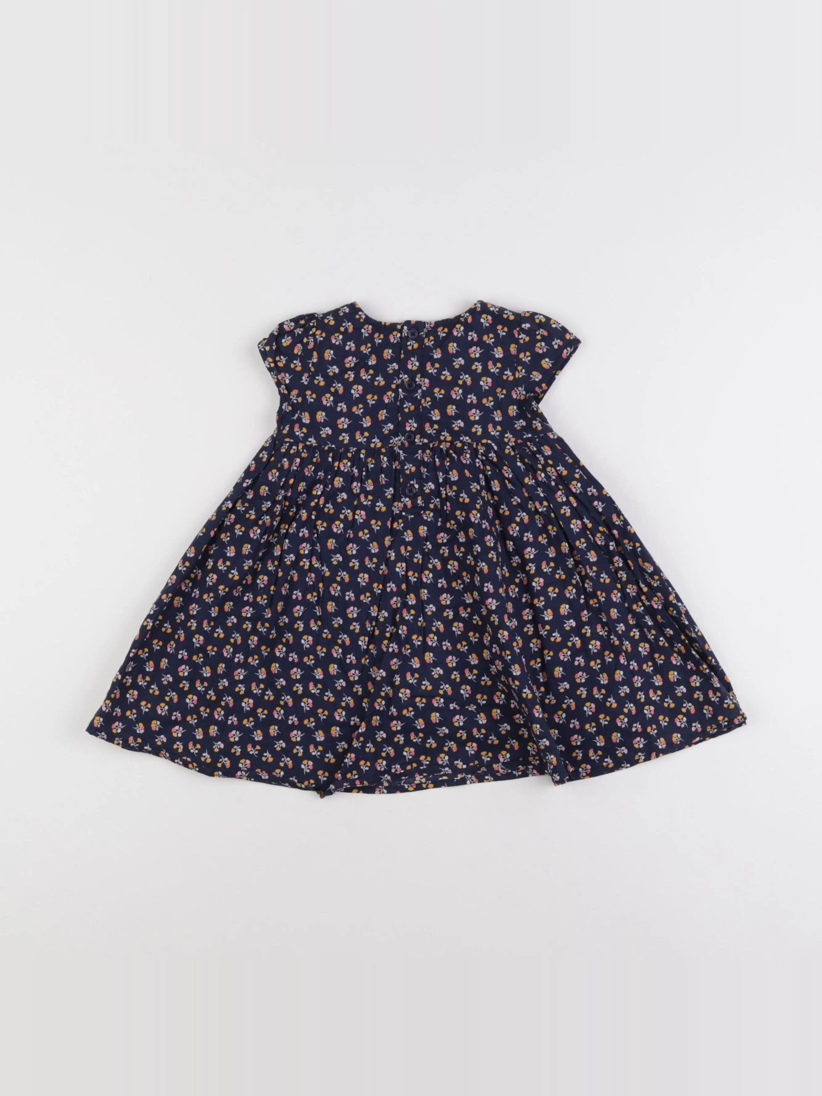 Boutchou - robe bleu - 12 mois