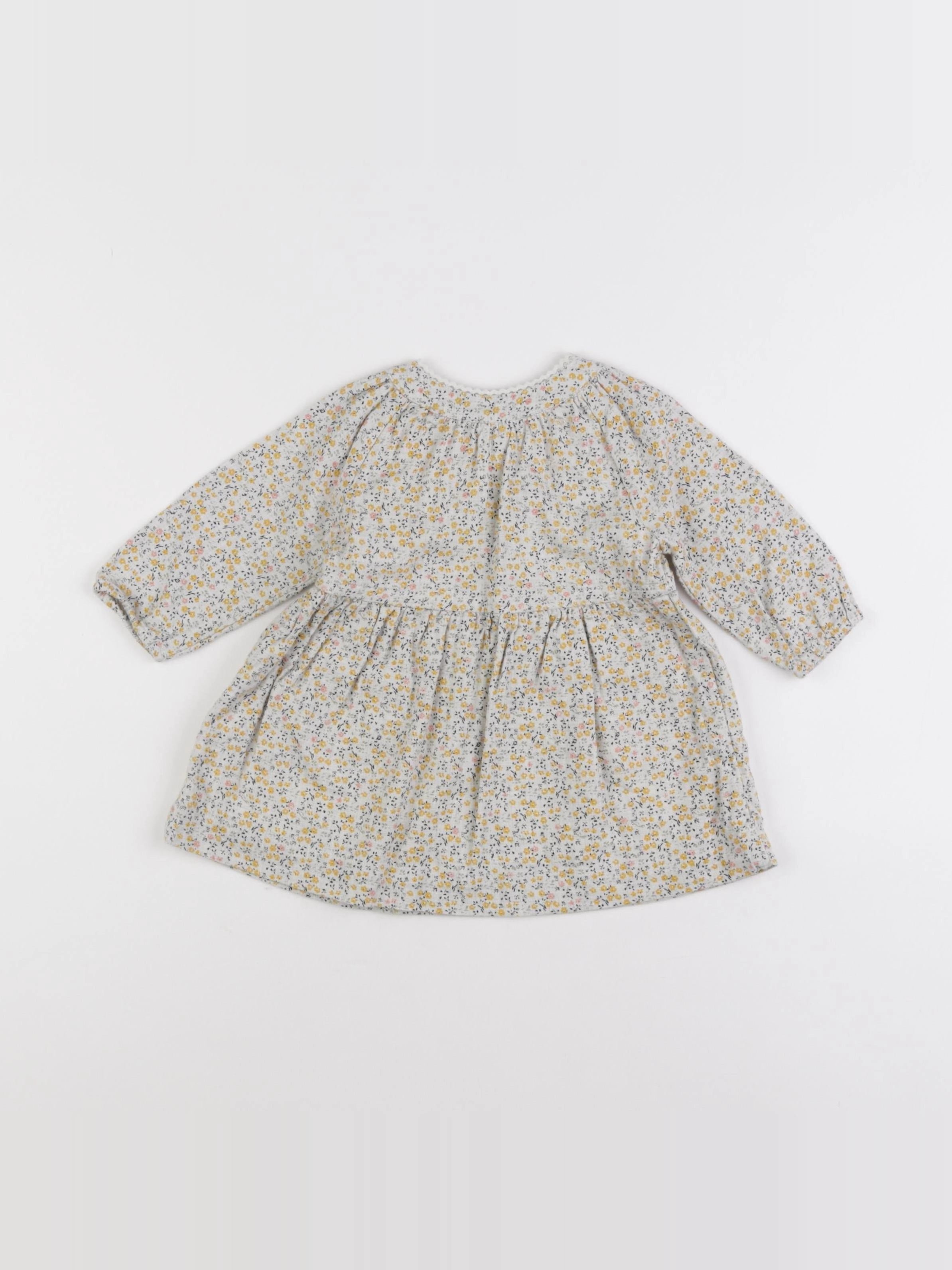 Boutchou - robe gris - 6 mois