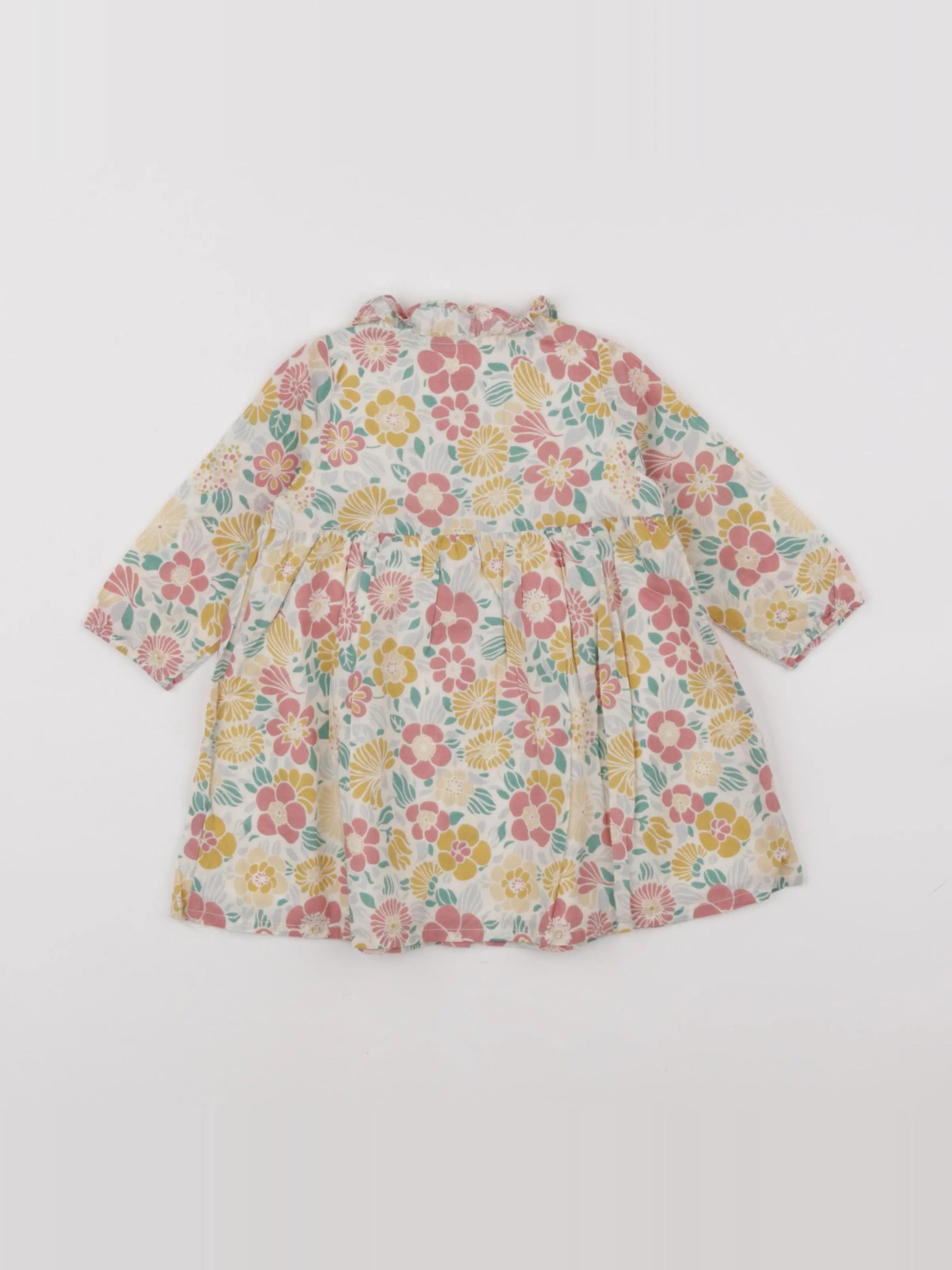 Boutchou - robe multicolore - 6 mois
