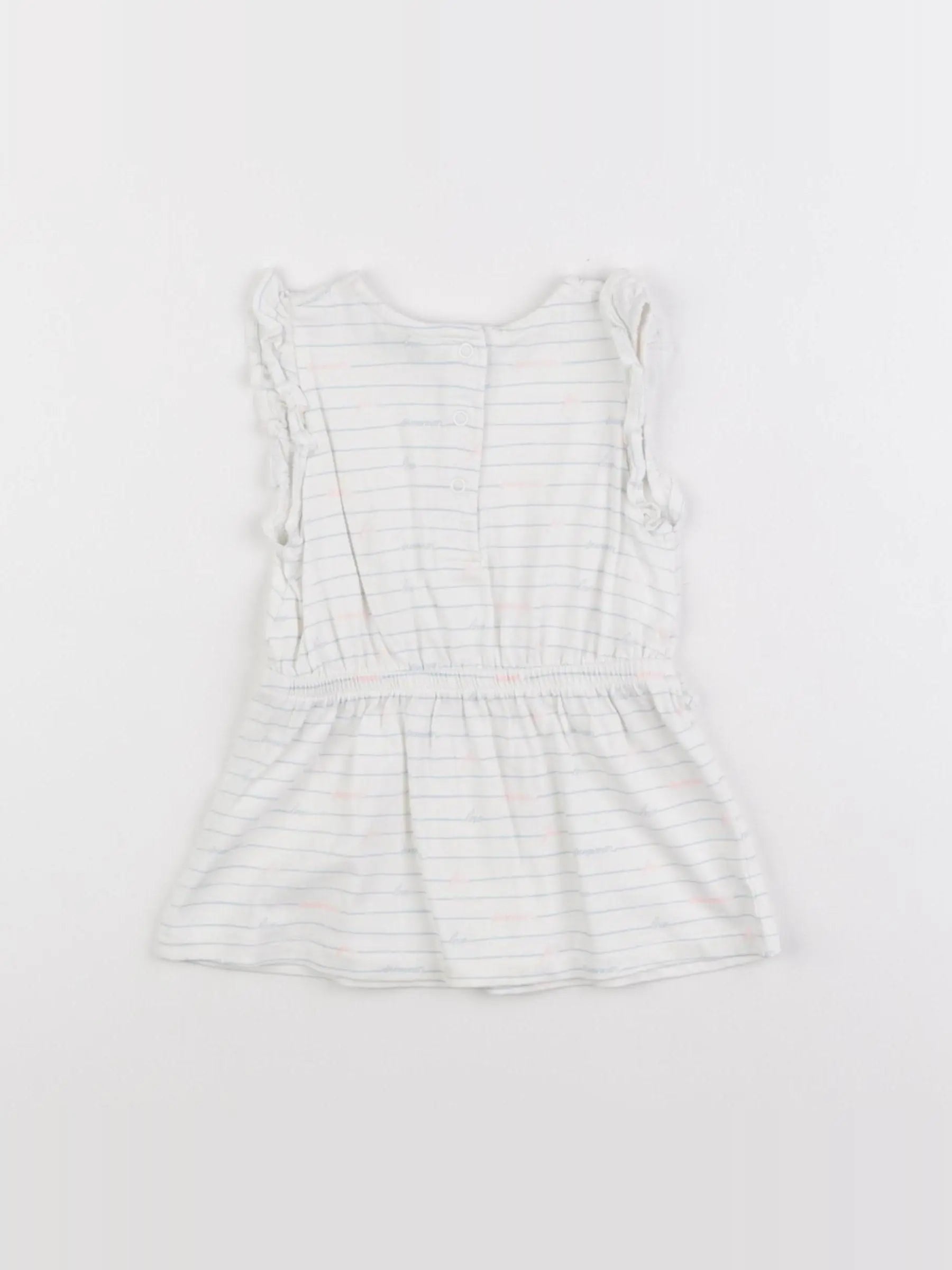 Tape à l'oeil - robe blanc - 9 mois