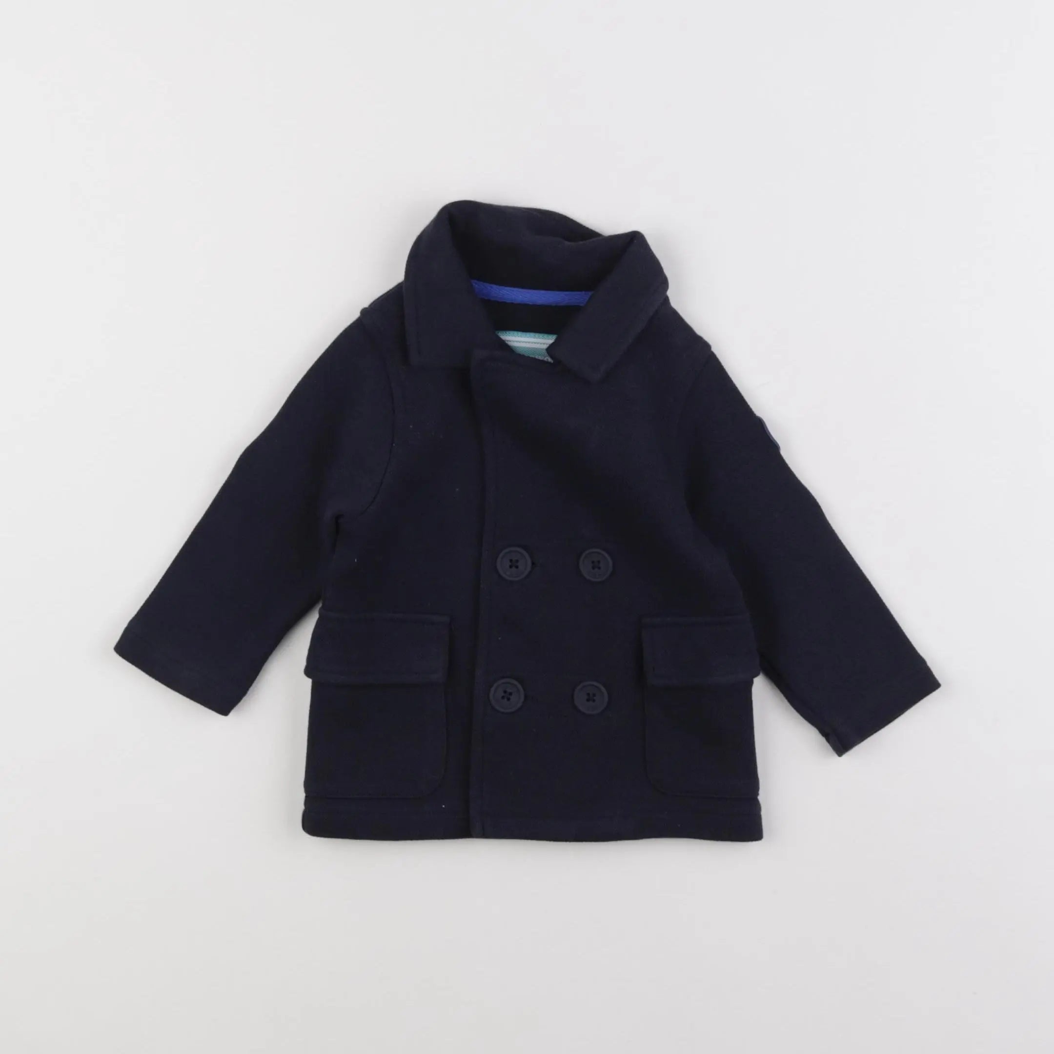 IKKS - veste bleu - 6 mois