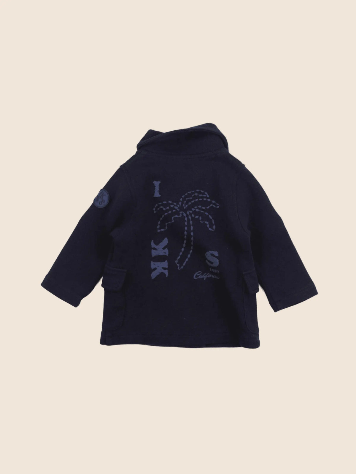 IKKS - veste bleu - 6 mois