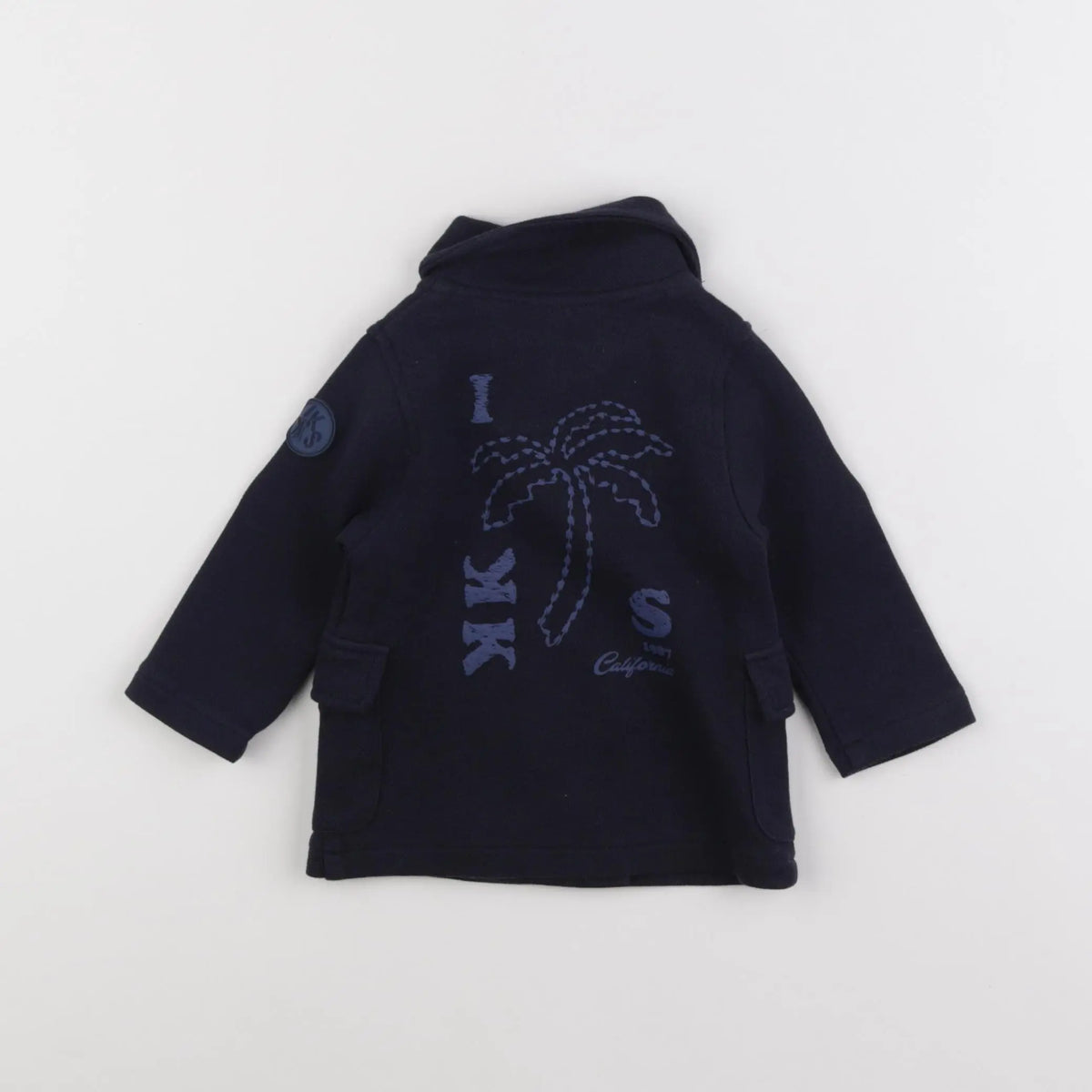 IKKS - veste bleu - 6 mois