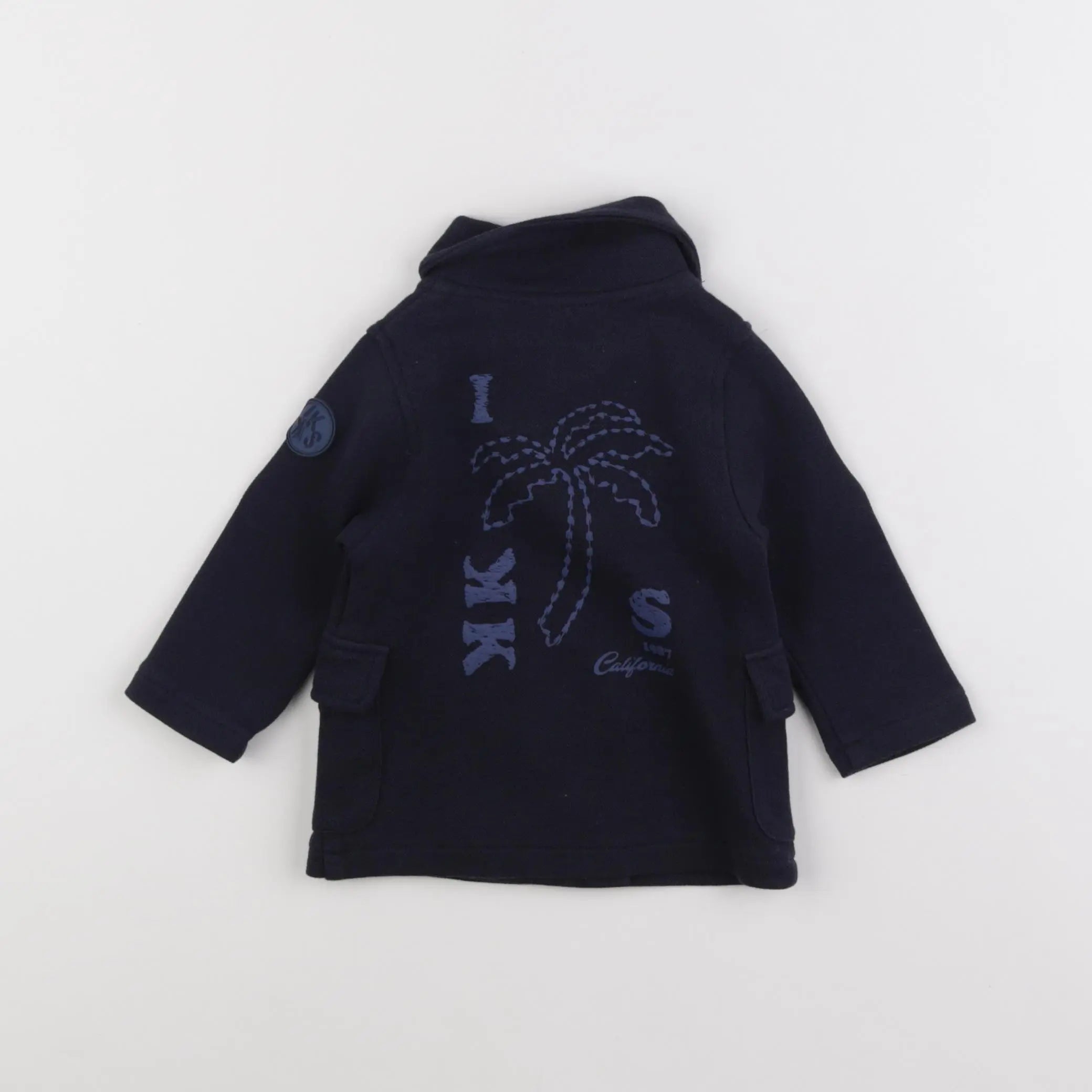 IKKS - veste bleu - 6 mois