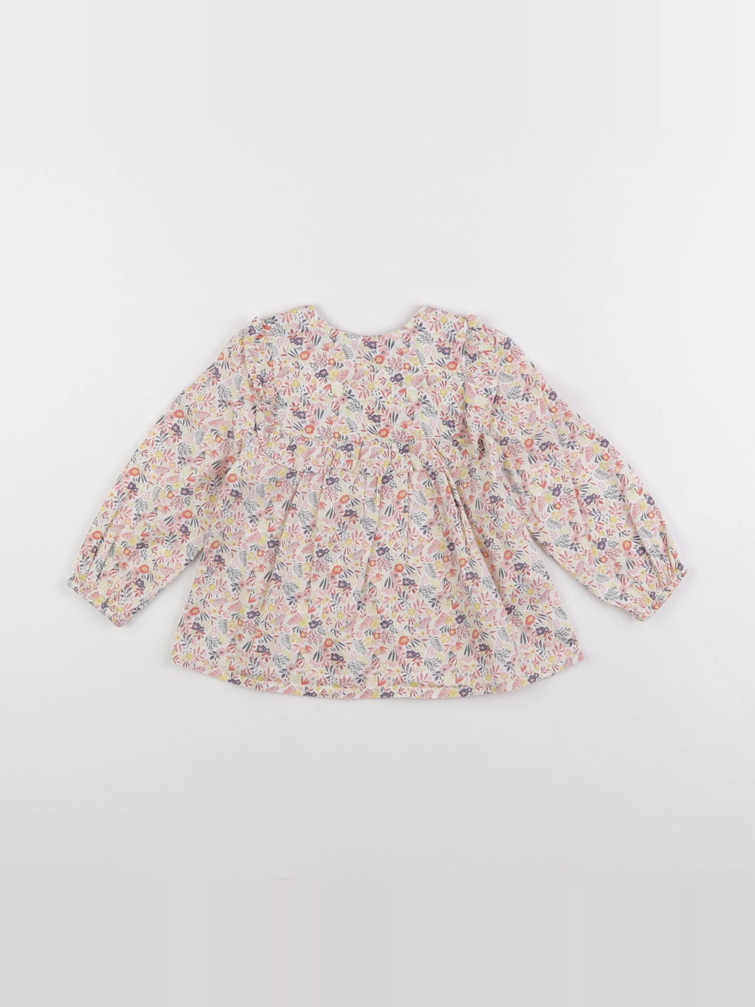 Tape à l'oeil - blouse multicolore - 18 mois