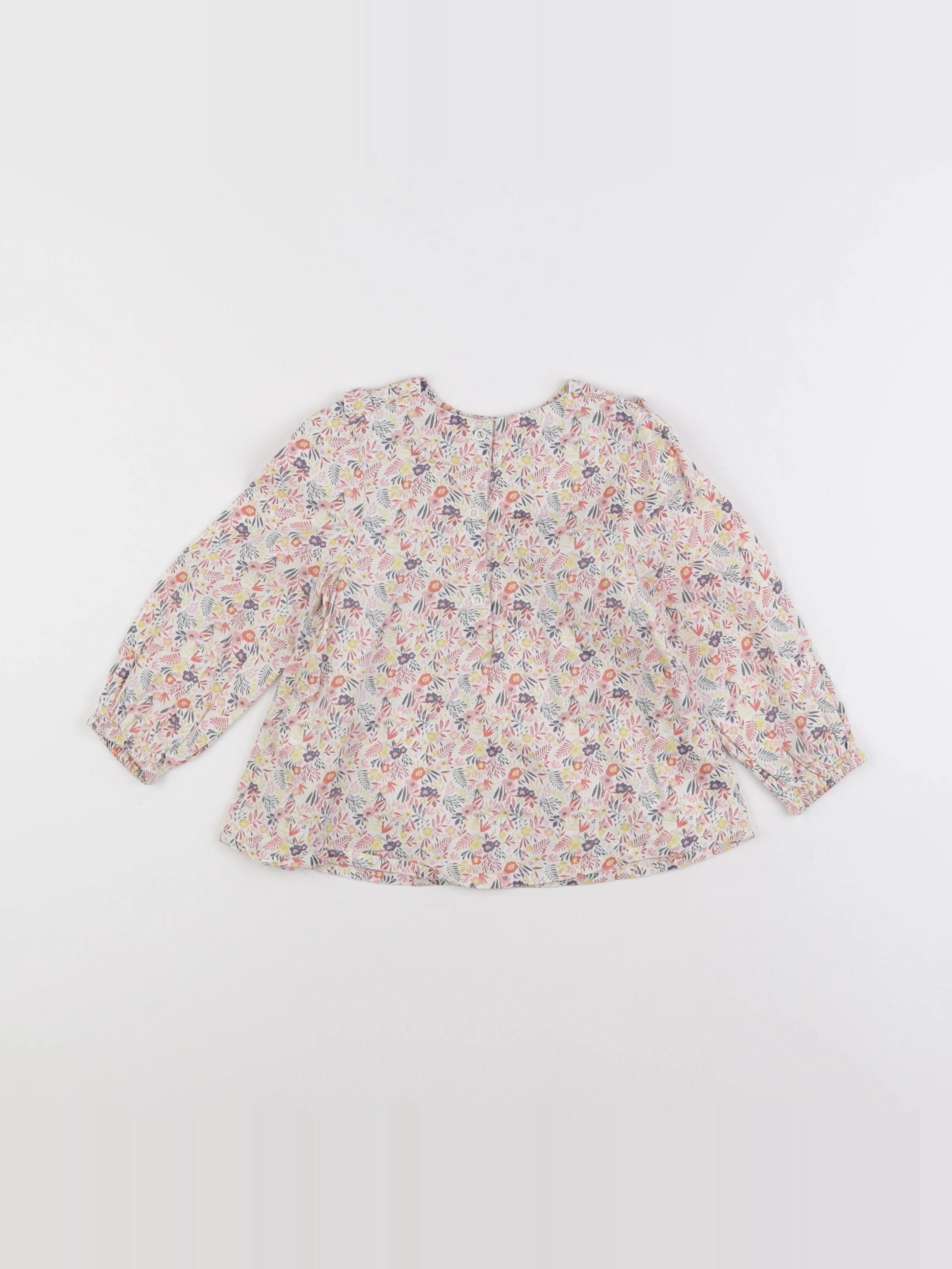 Tape à l'oeil - blouse multicolore - 18 mois