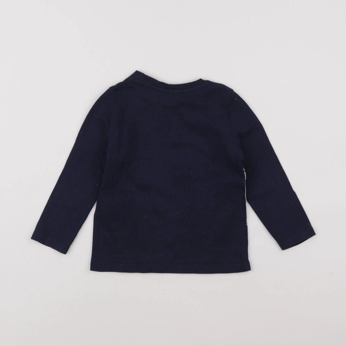 Vertbaudet - tee-shirt bleu - 2 ans