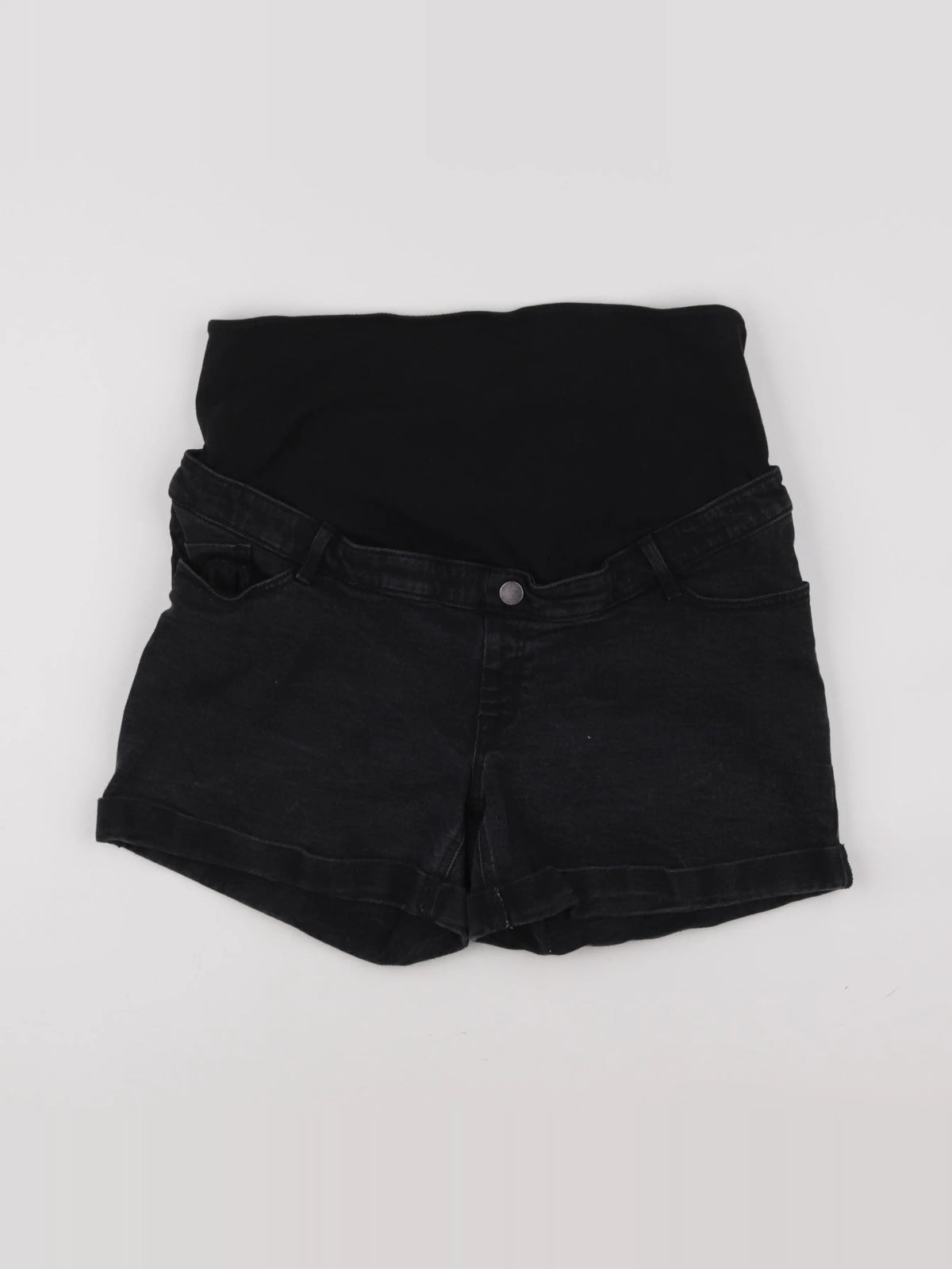 Kiabi - short grossesse noir - 44