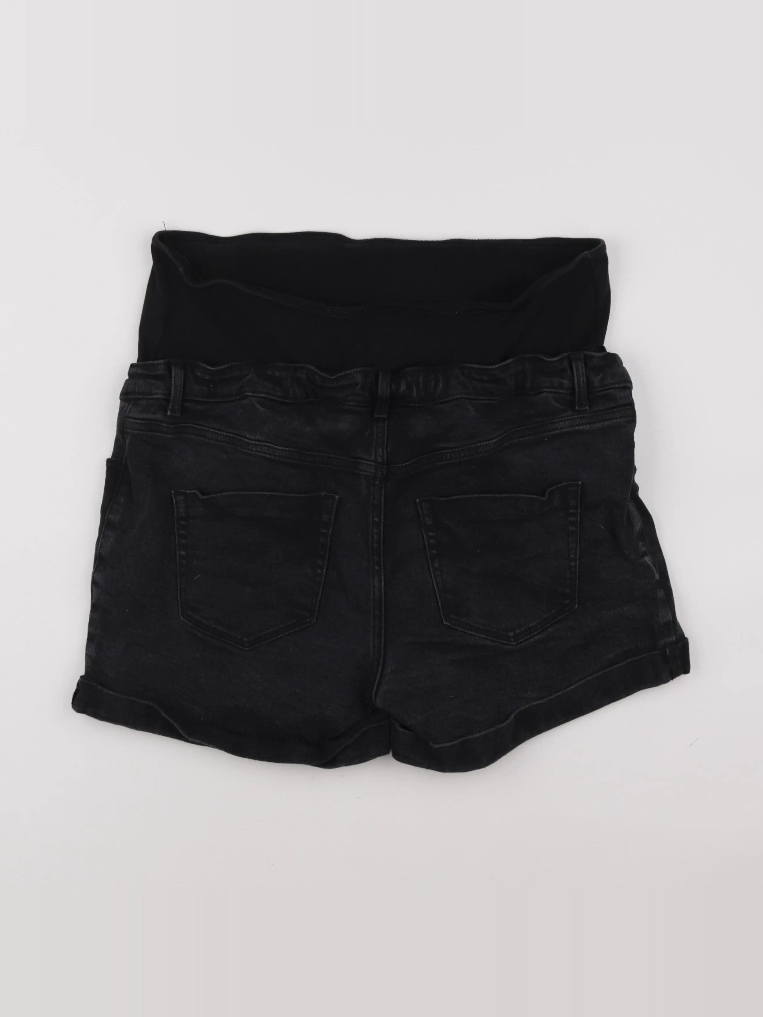 Kiabi - short grossesse noir - 44