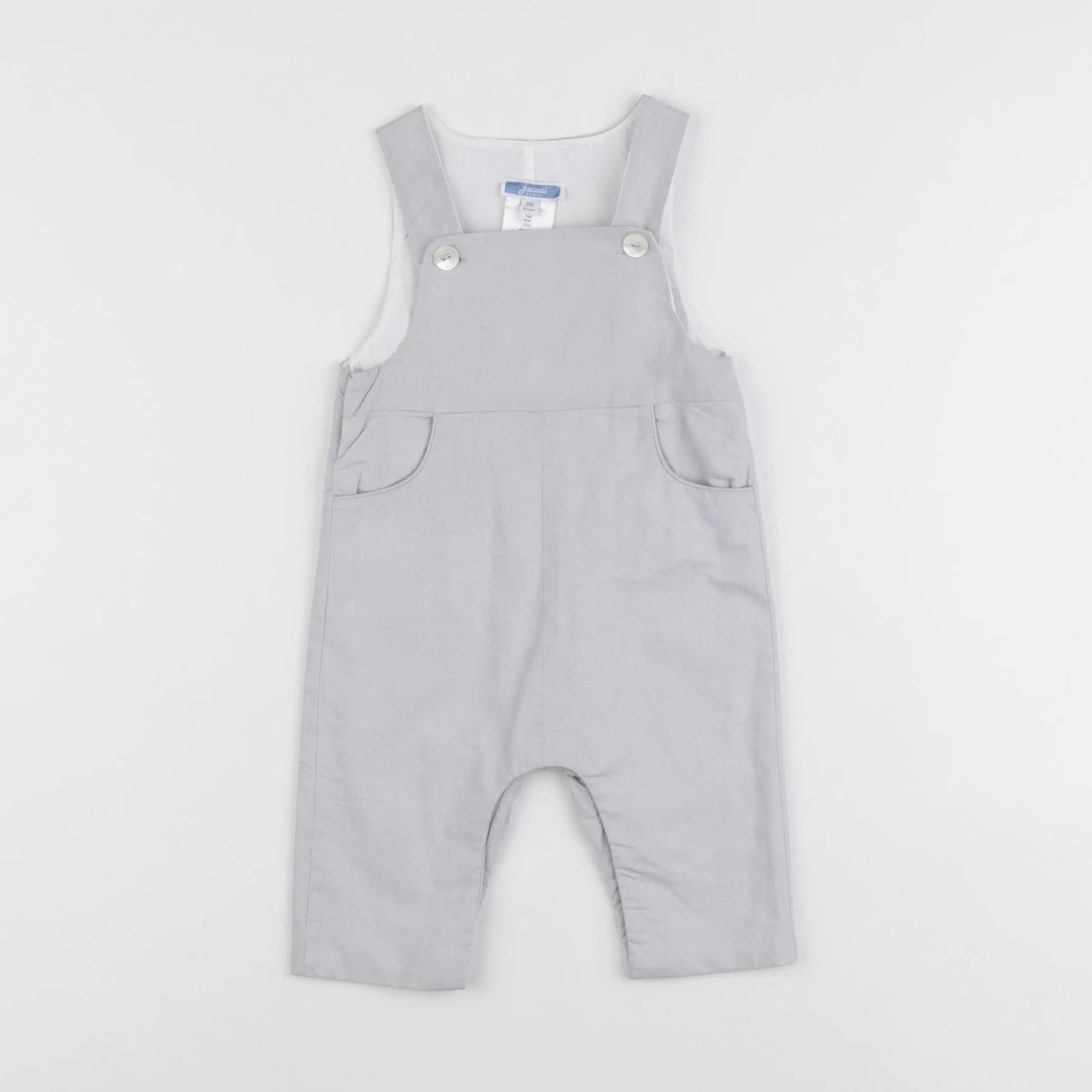 Jacadi - combinaison gris - 6 mois