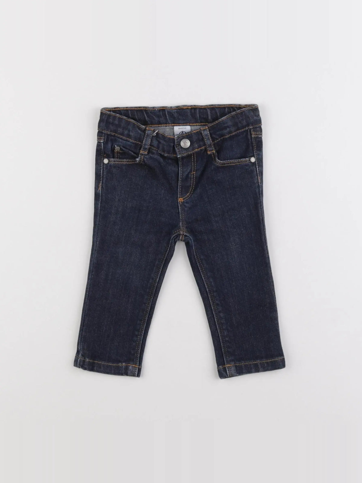 Petit Bateau - jean bleu - 6 mois