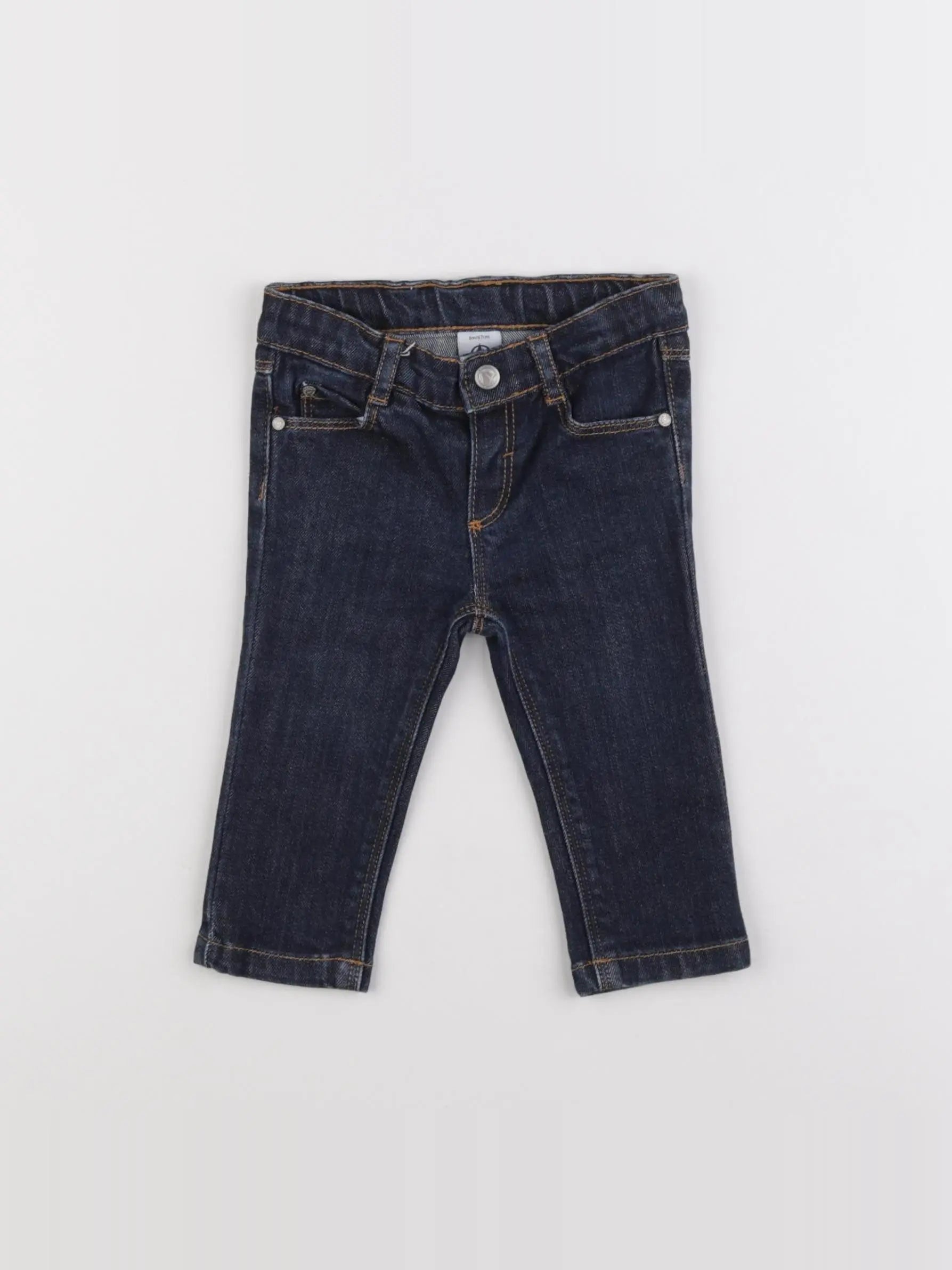 Petit Bateau - jean bleu - 6 mois